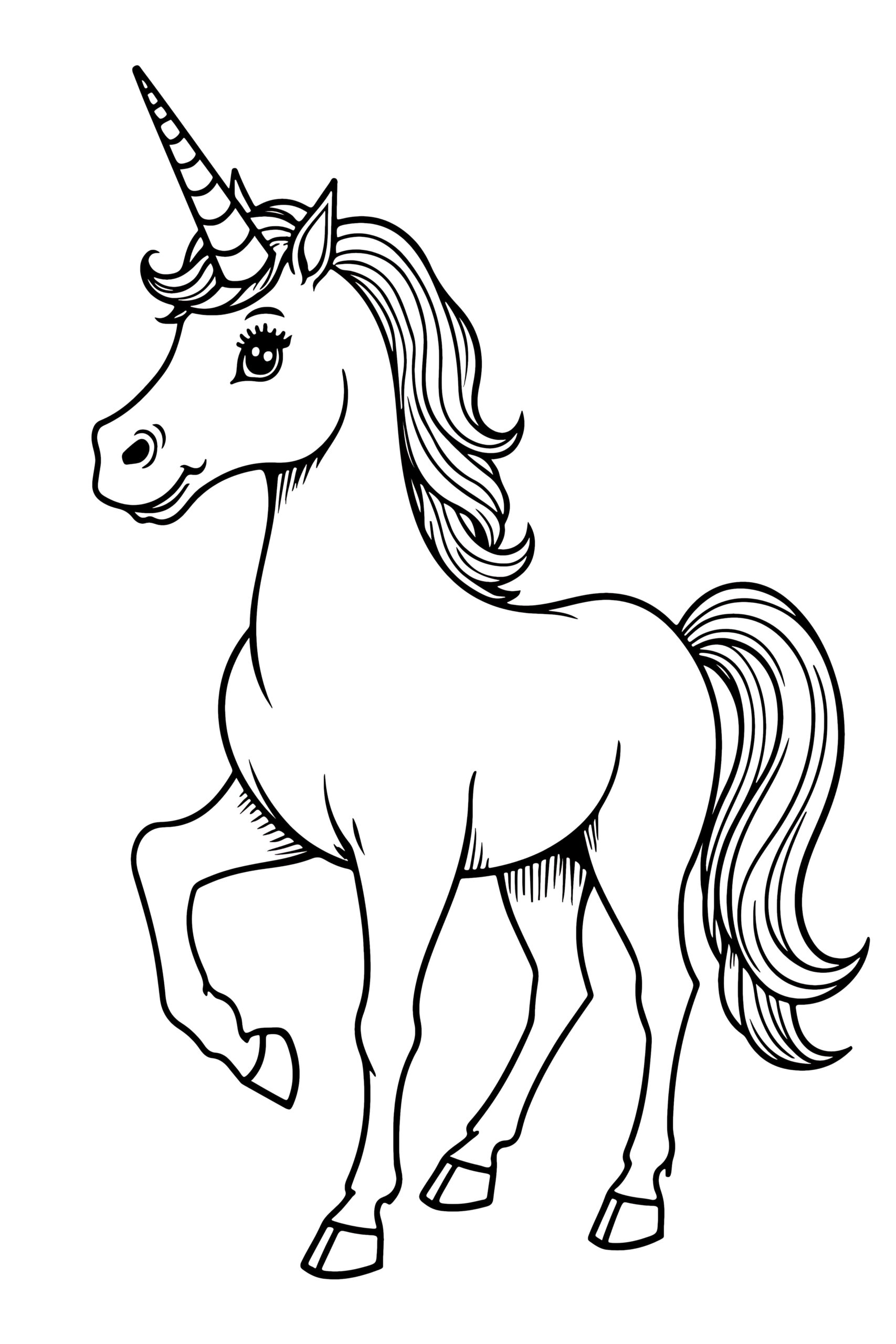 unicorn coloring pages
