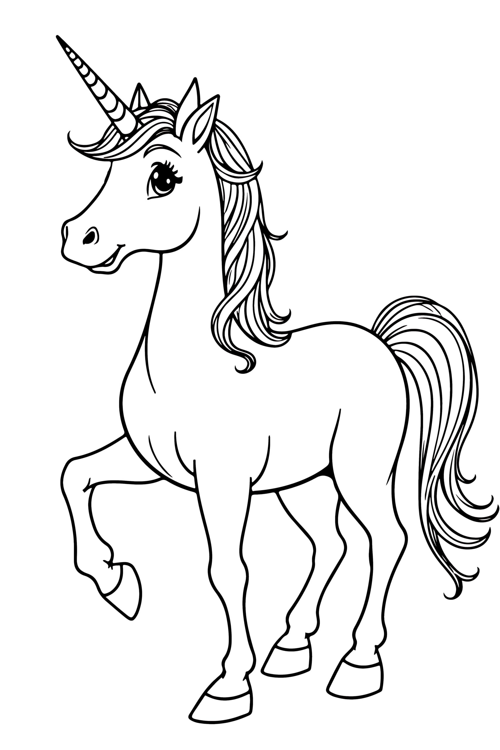 unicorn coloring pages