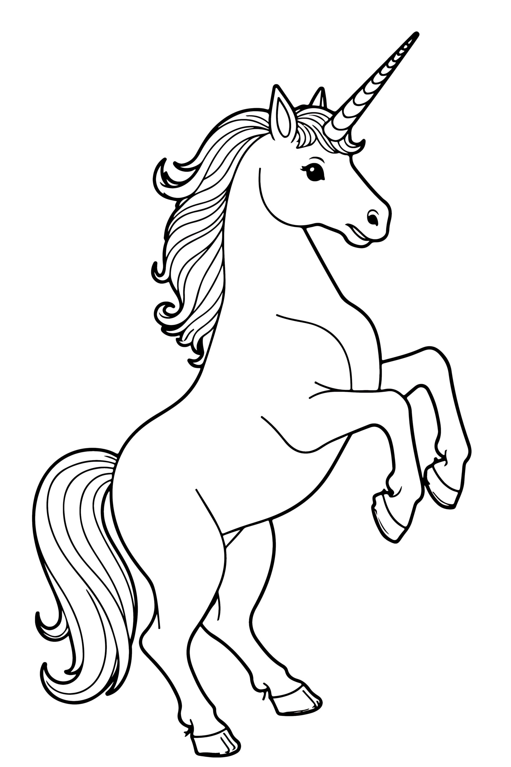 unicorn coloring pages