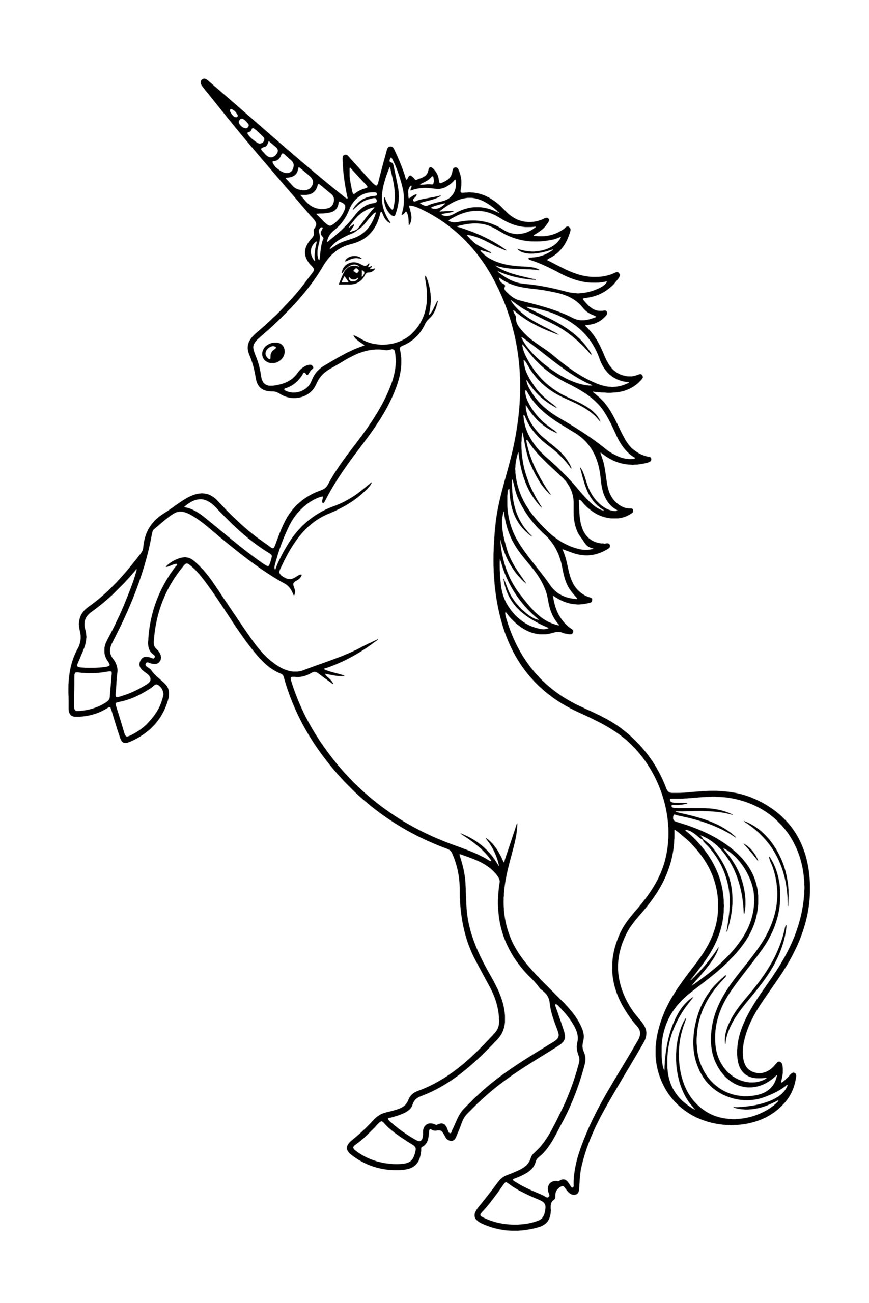 unicorn coloring pages
