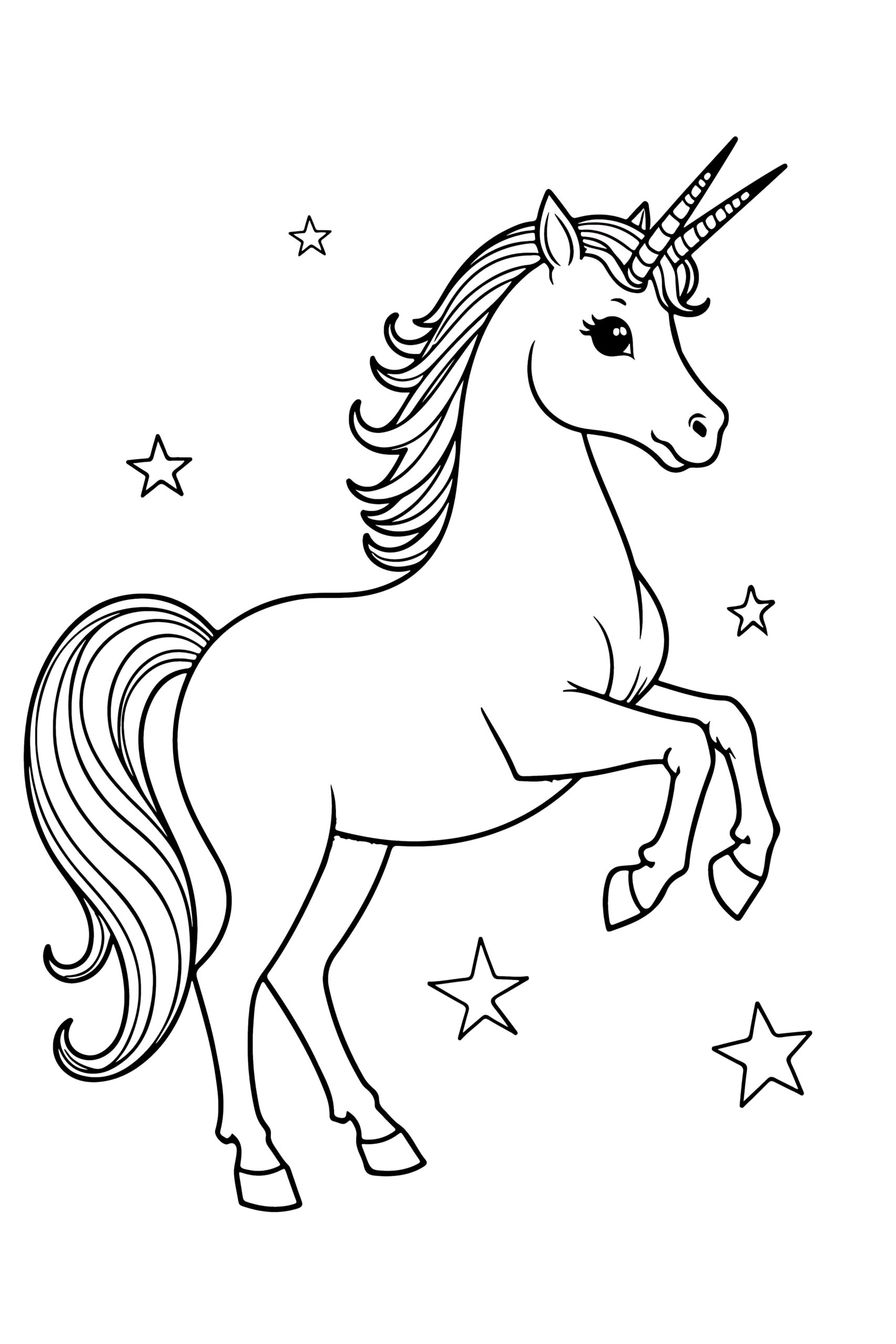 unicorn coloring pages