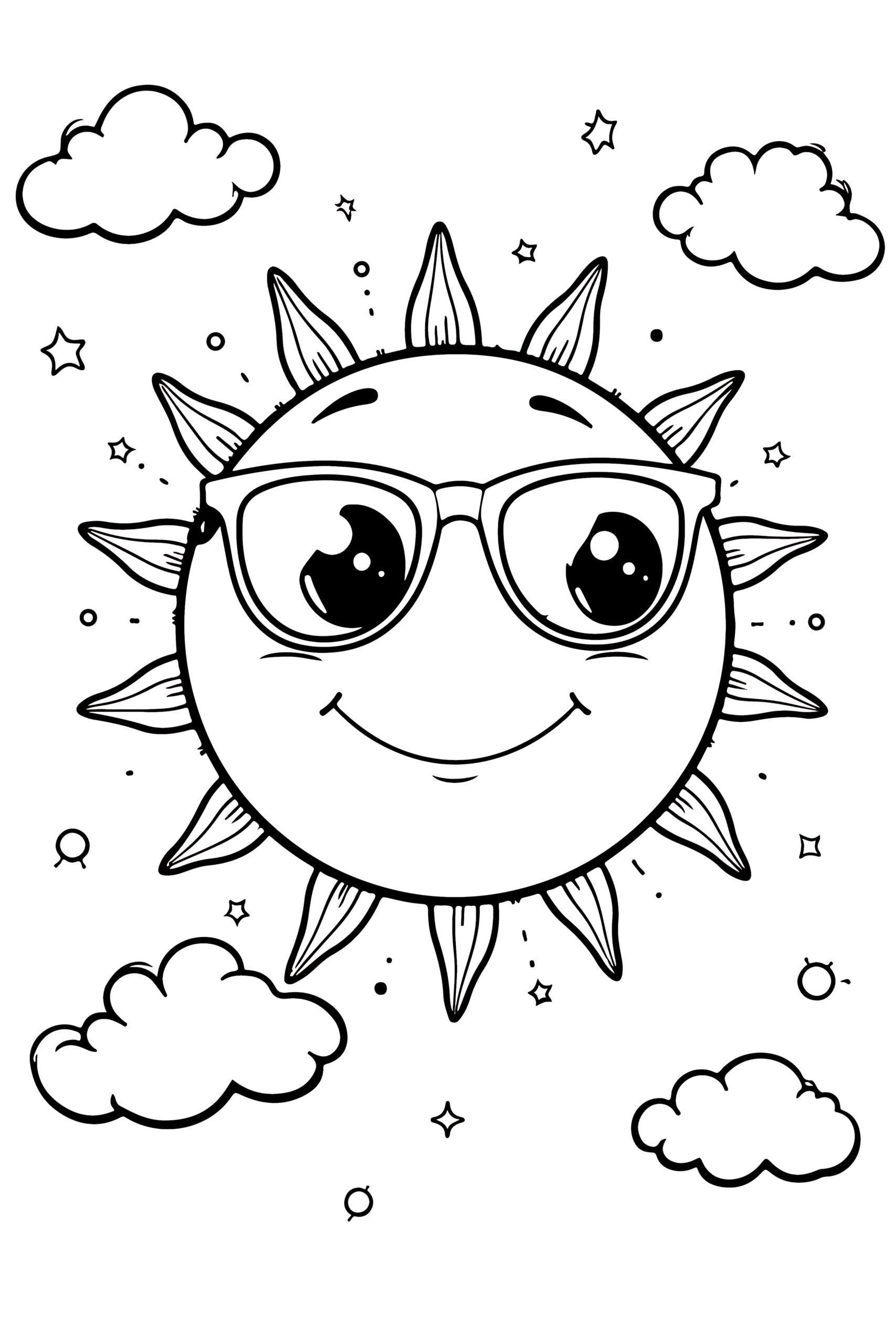 Summer coloring pages