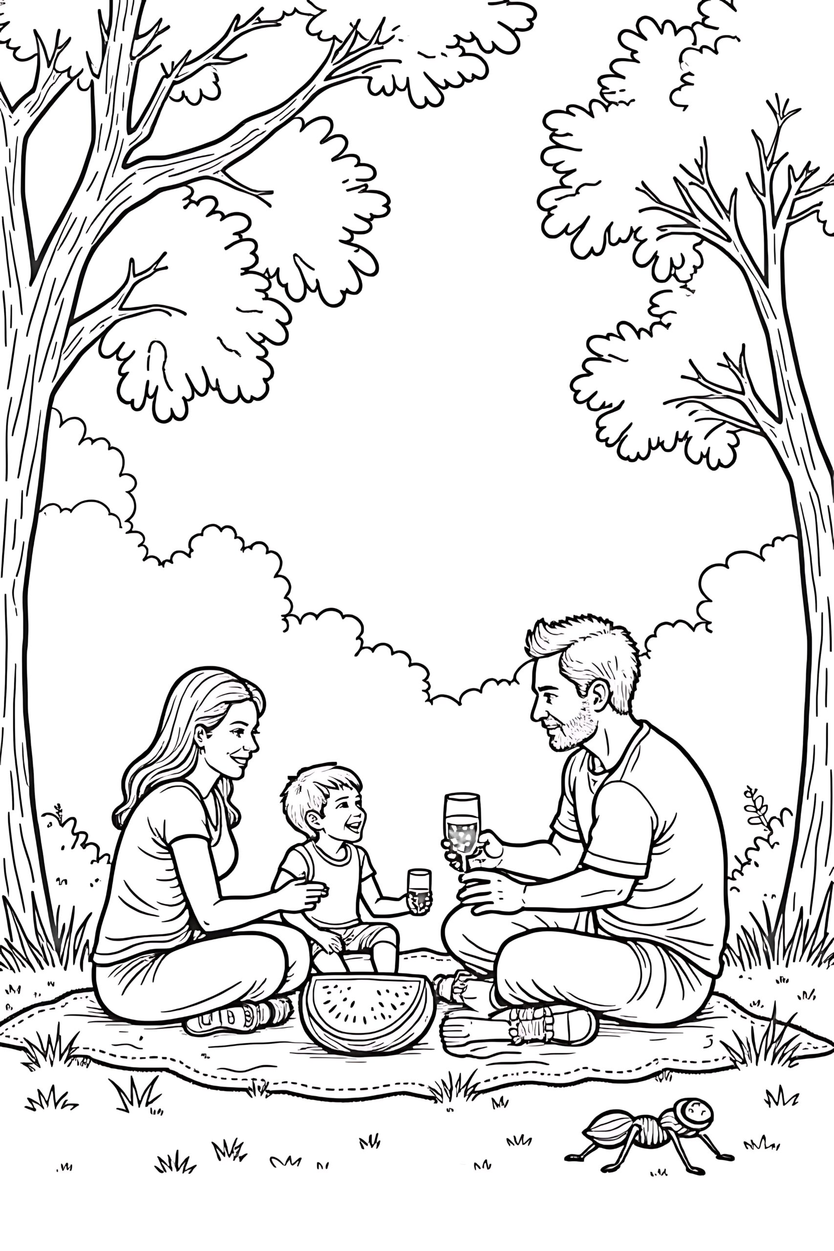 Summer coloring pages