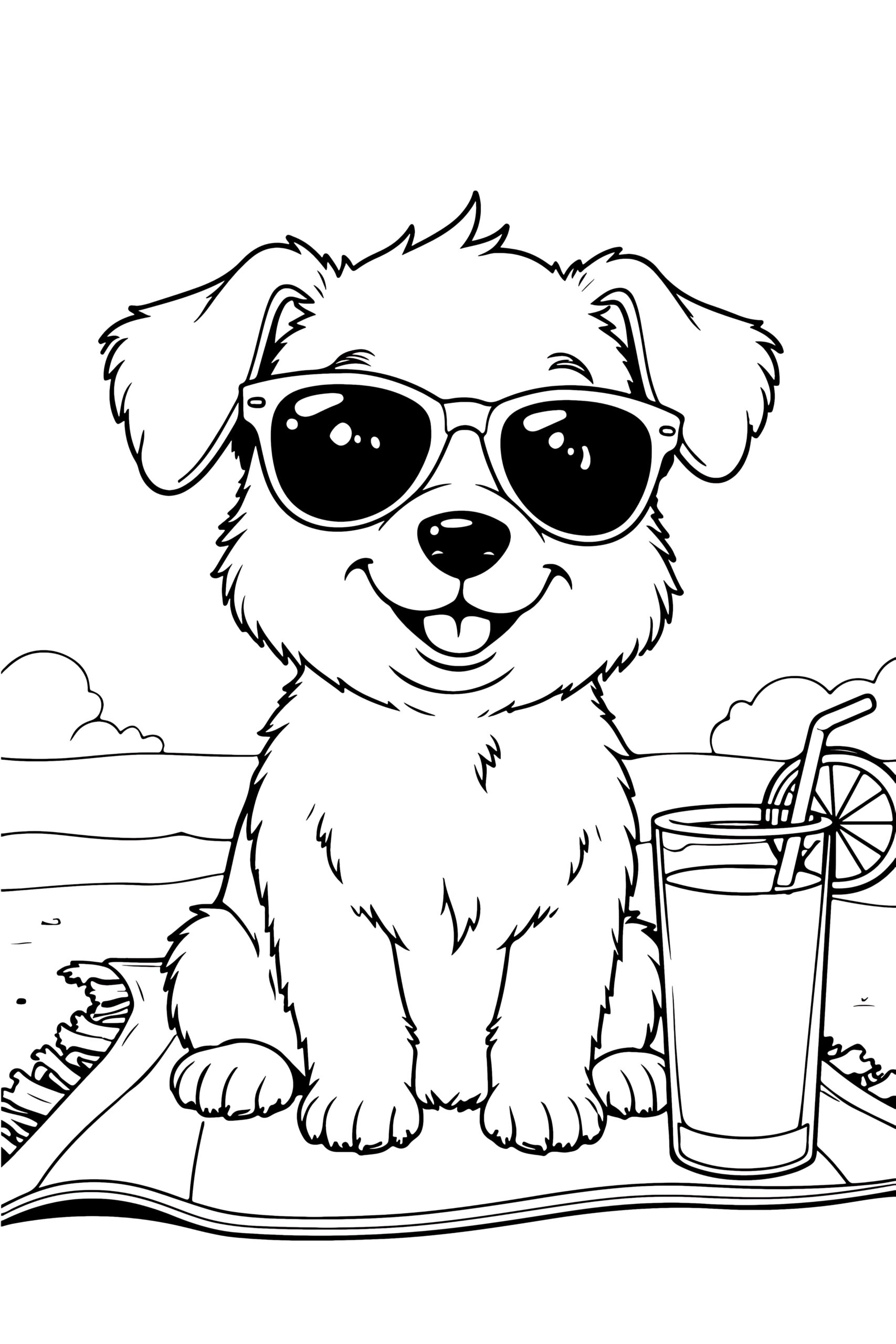 Summer coloring pages