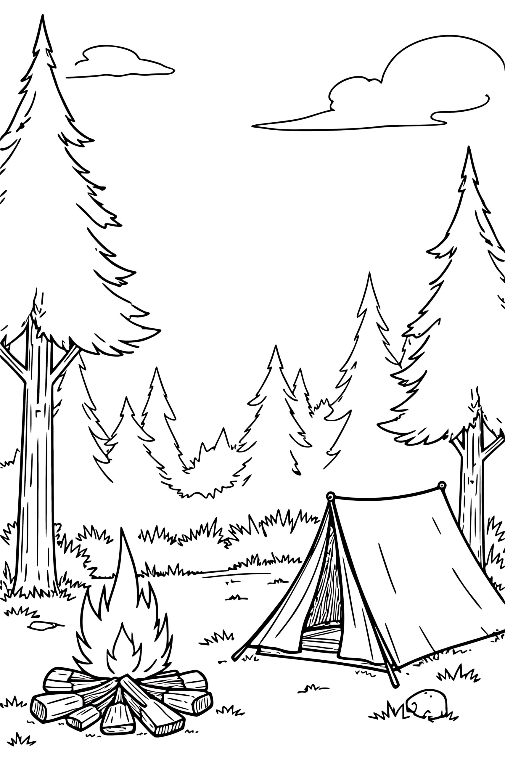 Summer coloring pages