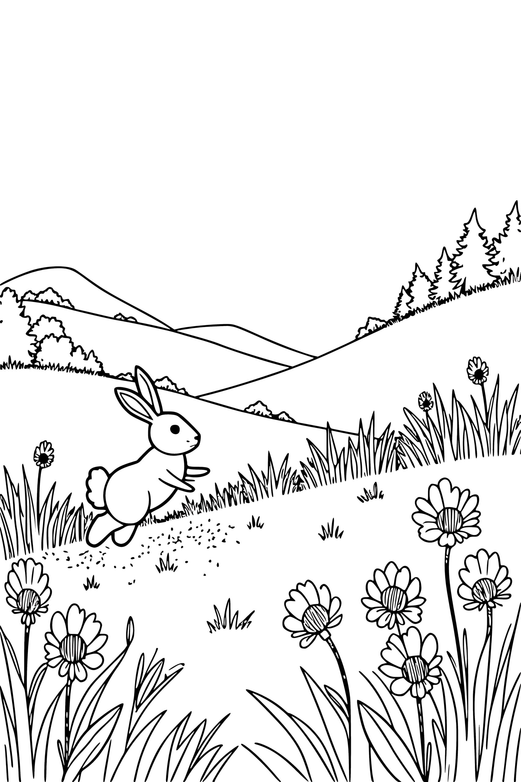 Nature Theme Coloring Pages