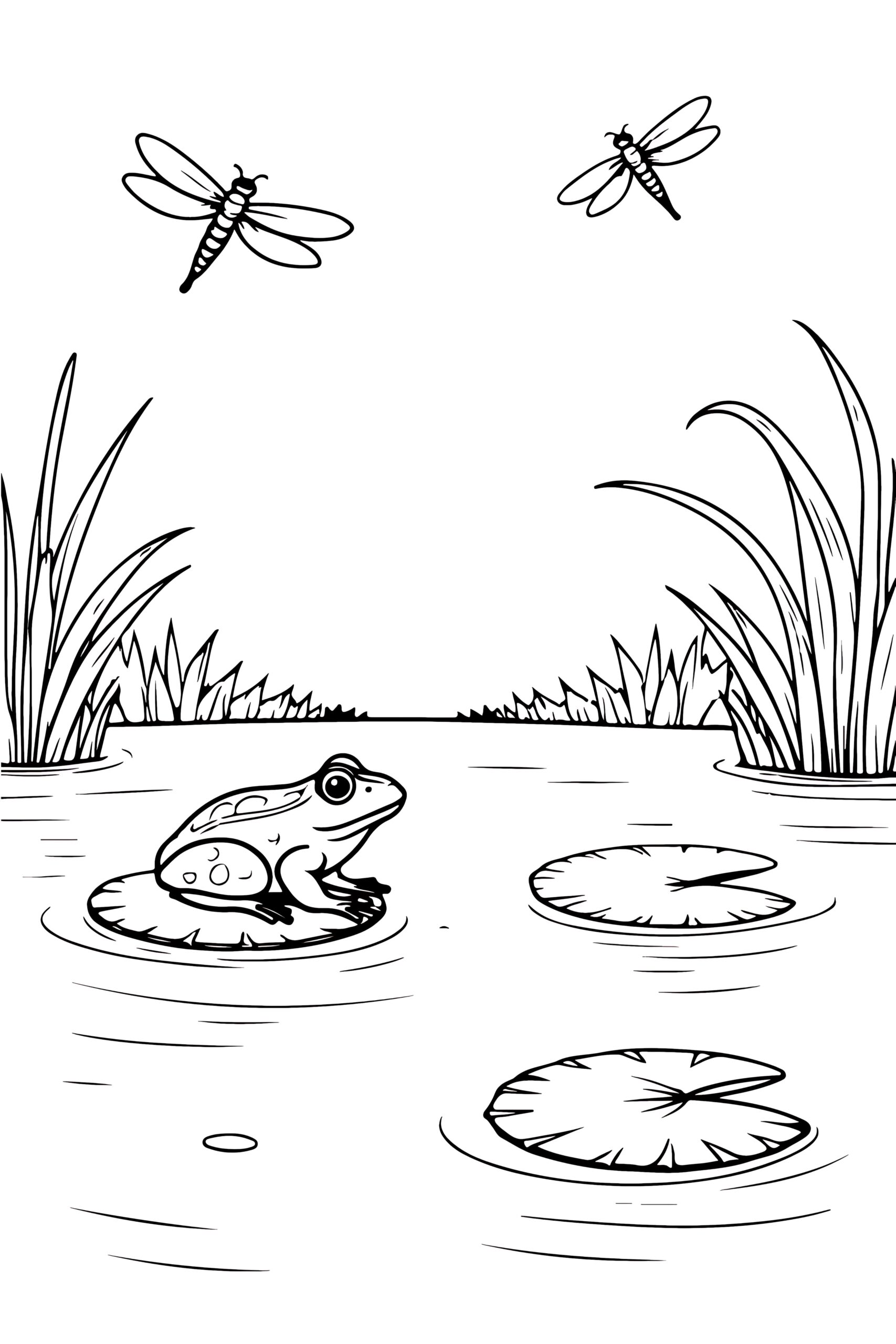 Nature Theme Coloring Pages