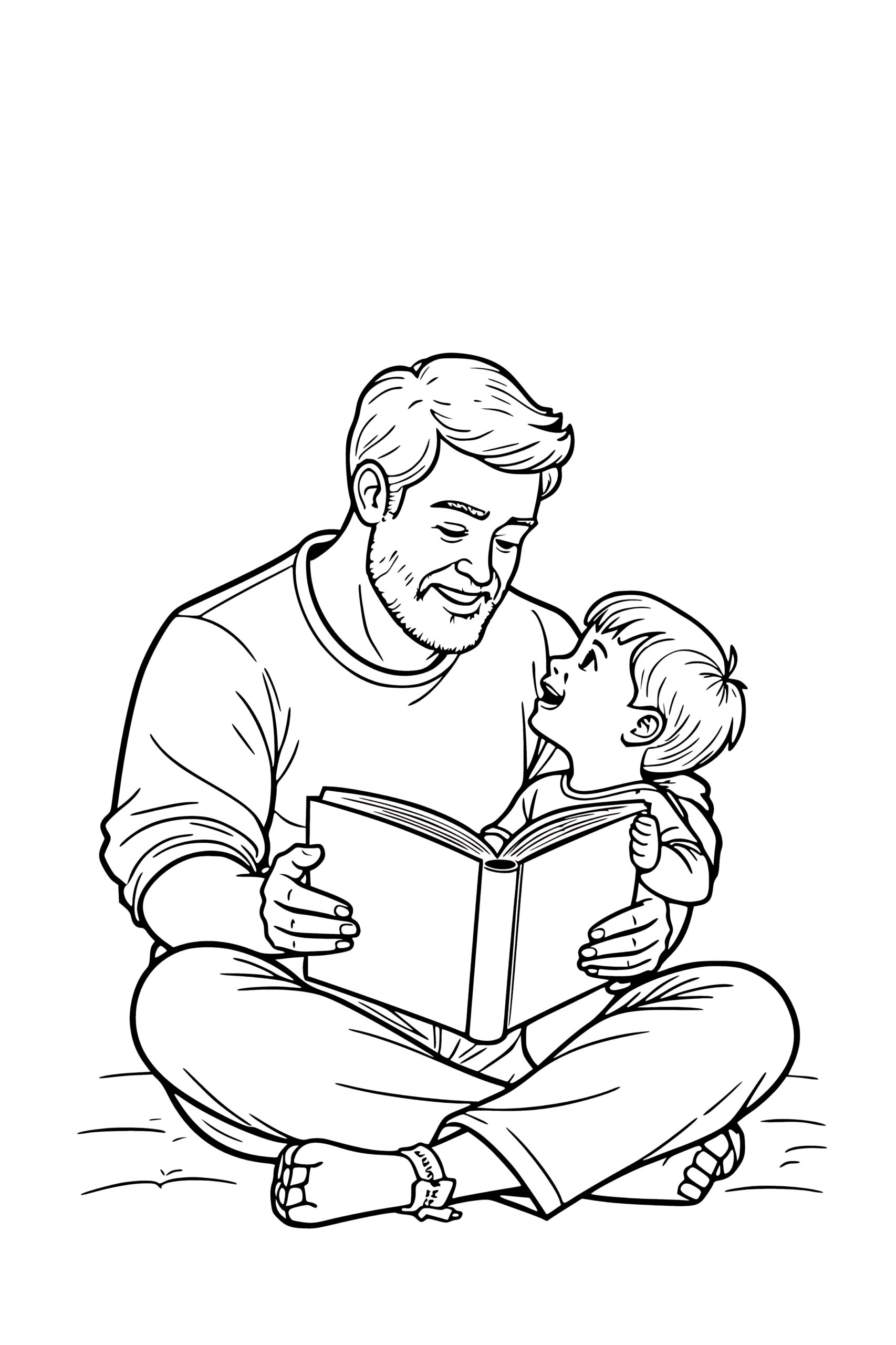 Father's day Coloring Pages
