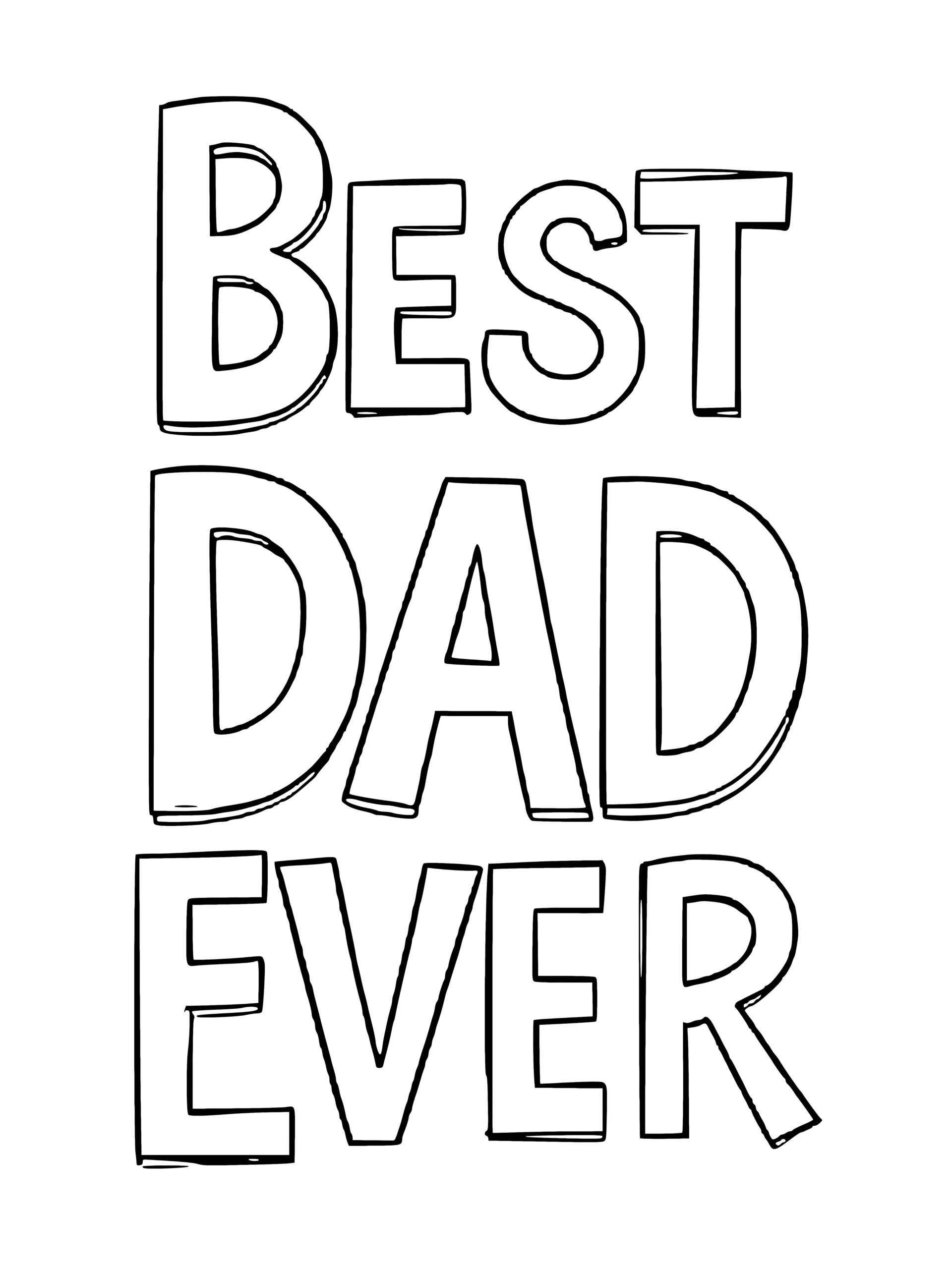 Father's day Coloring Pages