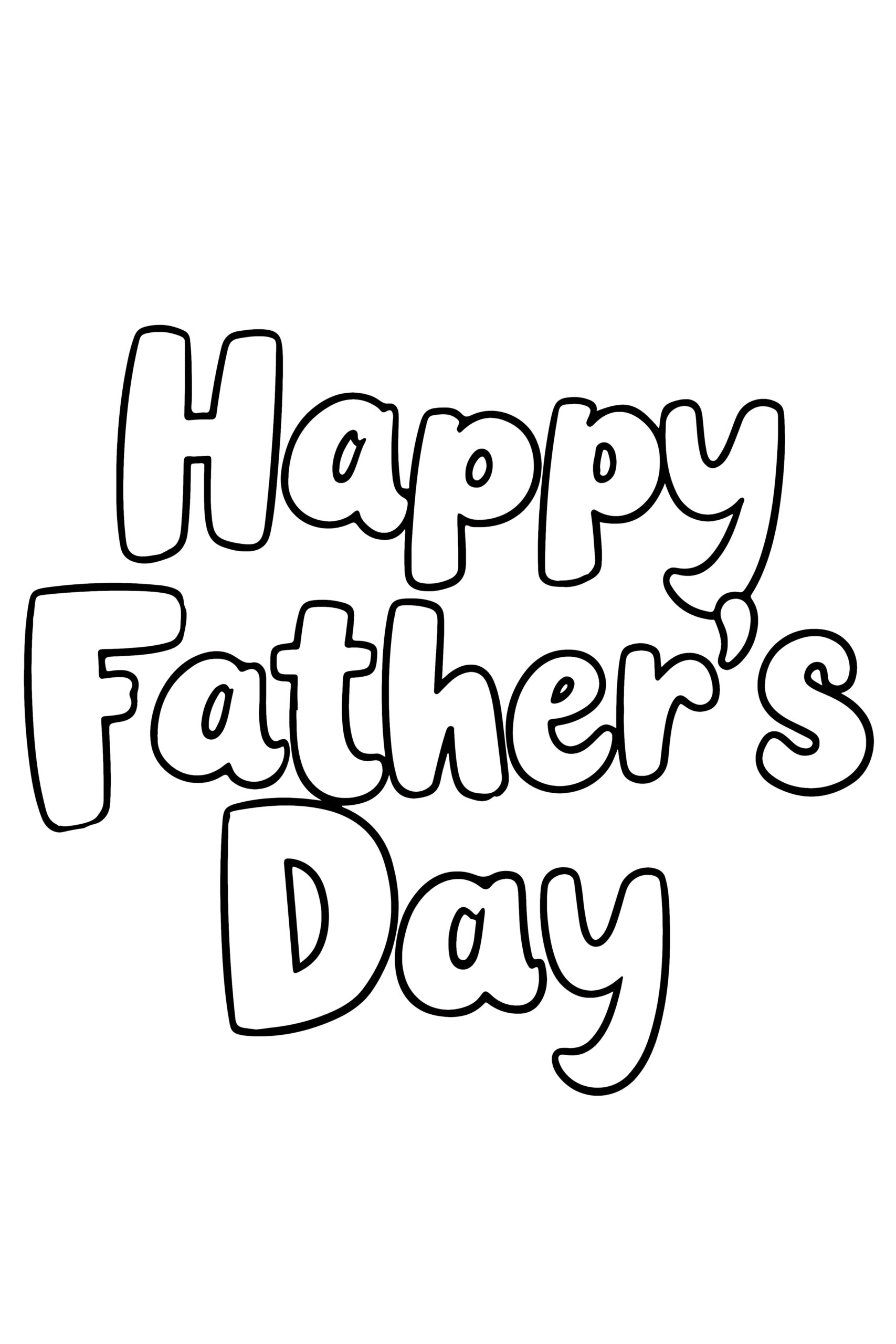 Father's day Coloring Pages