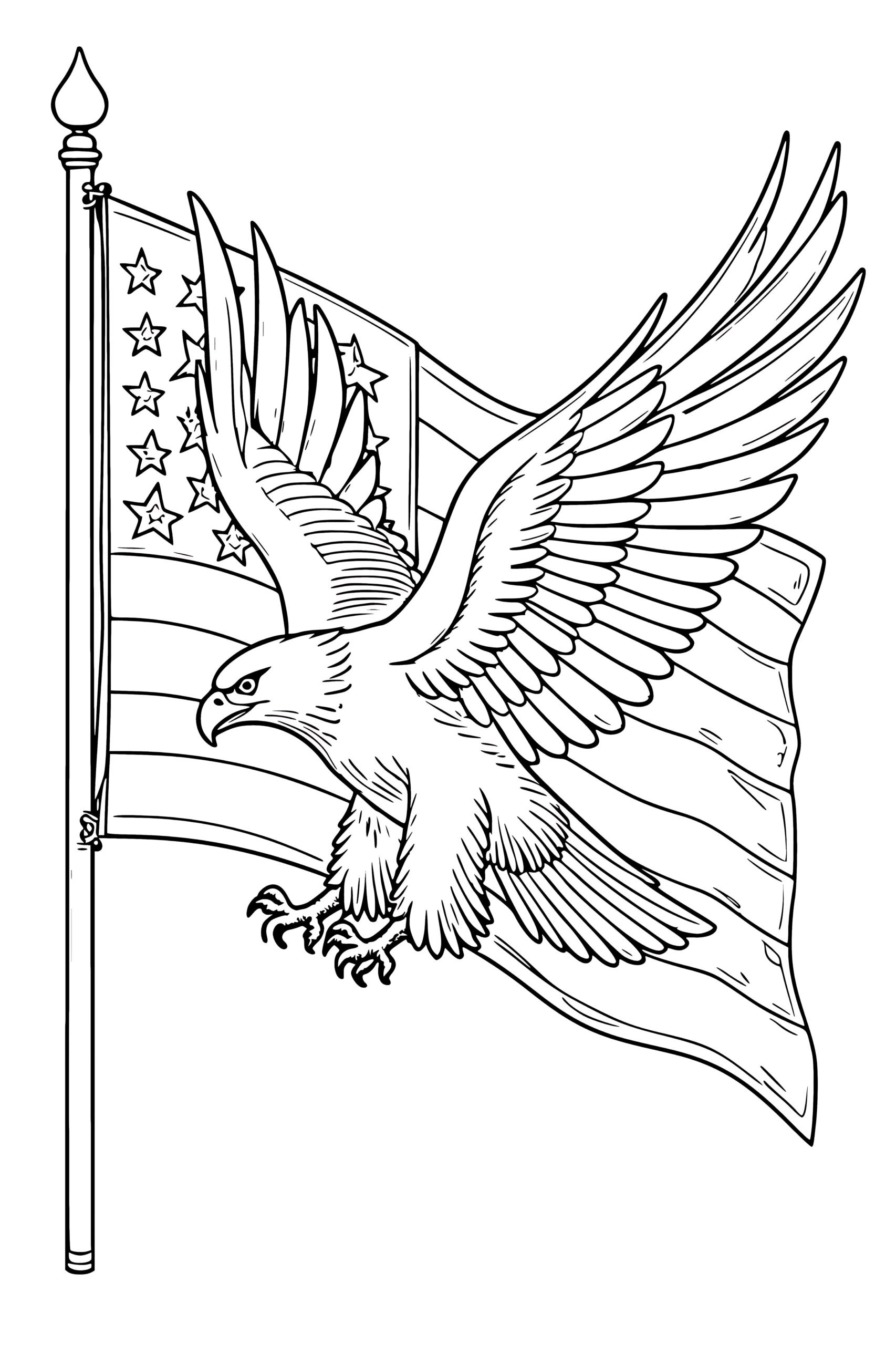 Flag day Coloring Pages
