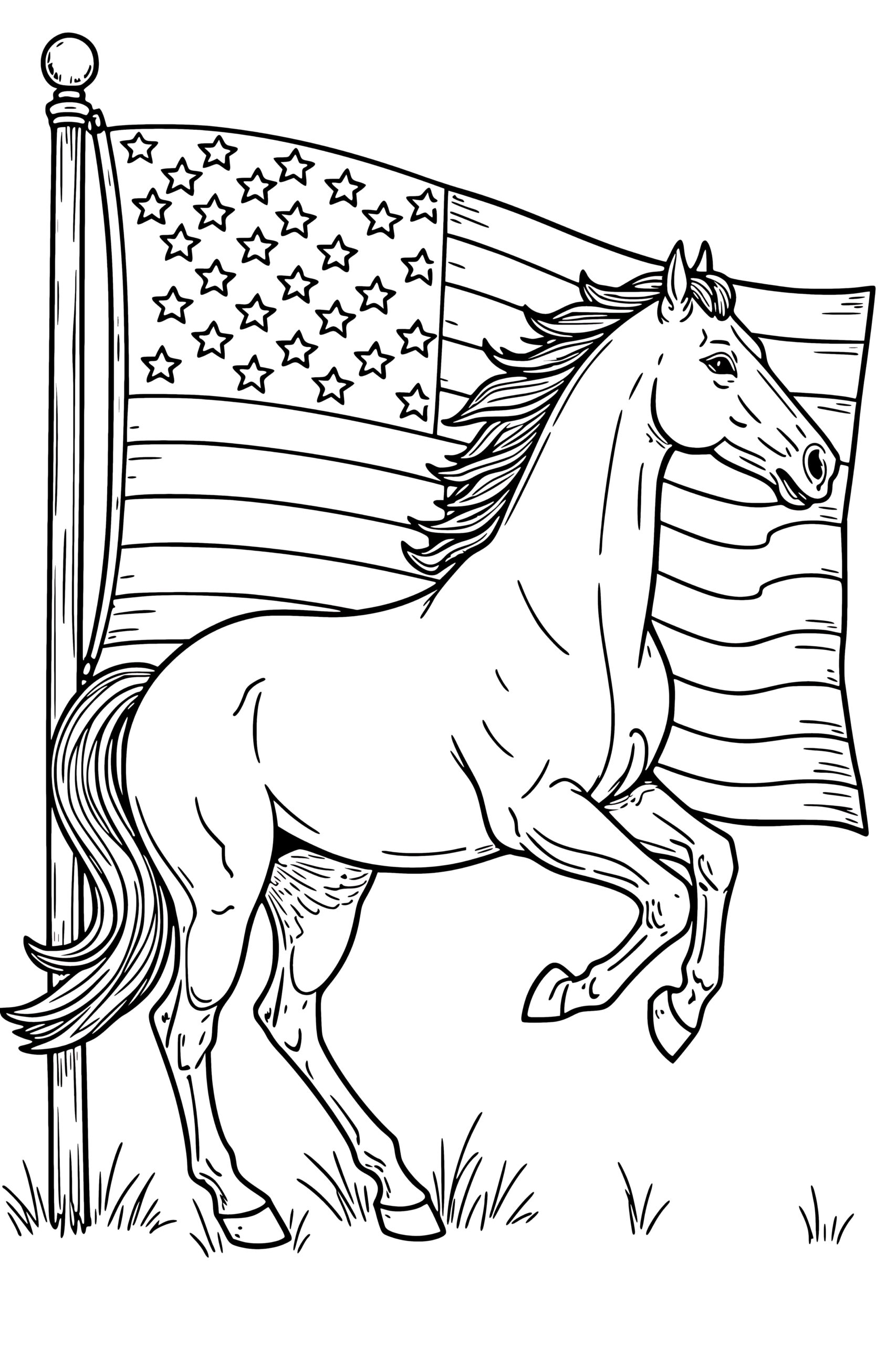 Flag day Coloring Pages