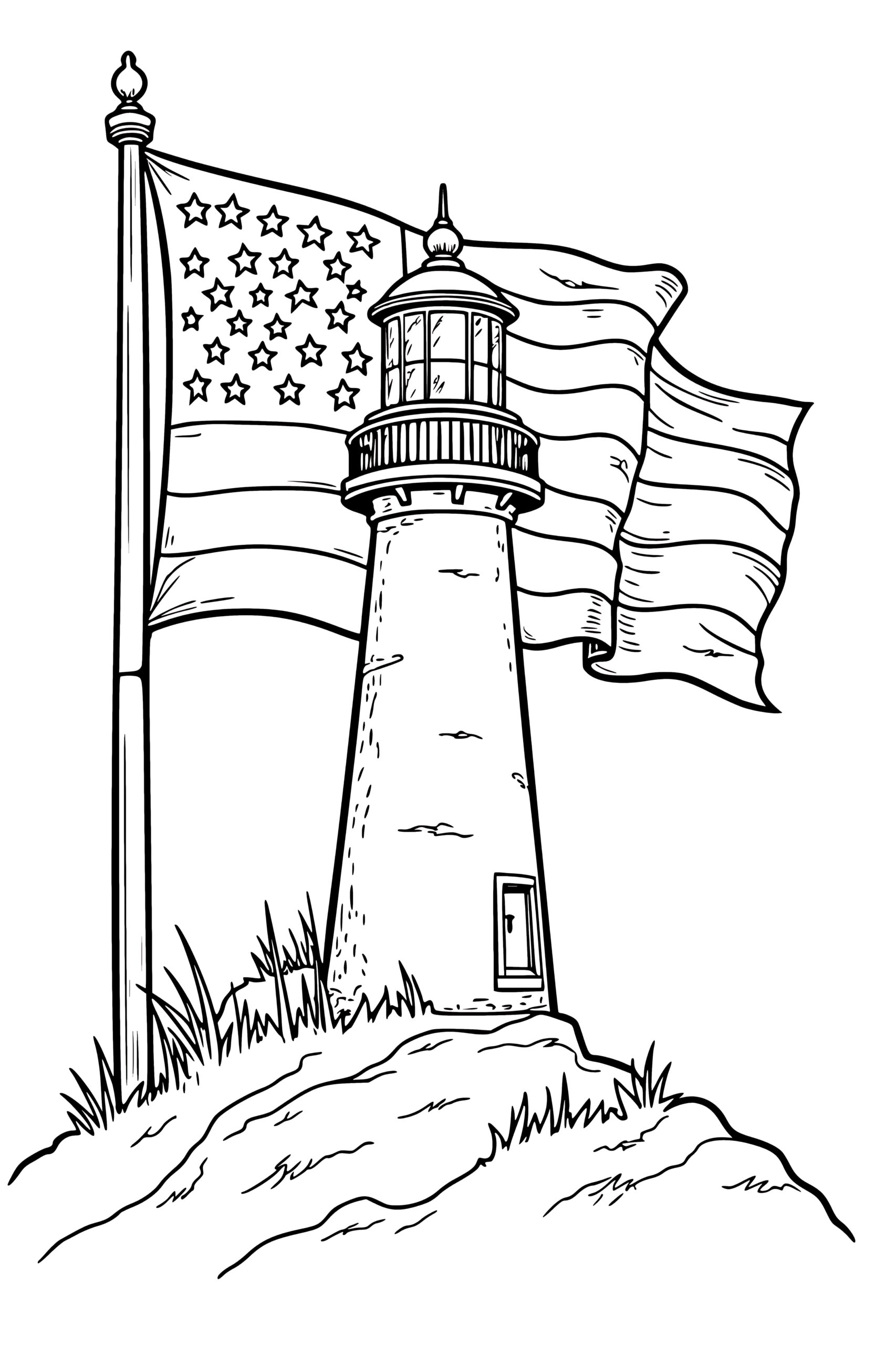 Flag day Coloring Pages