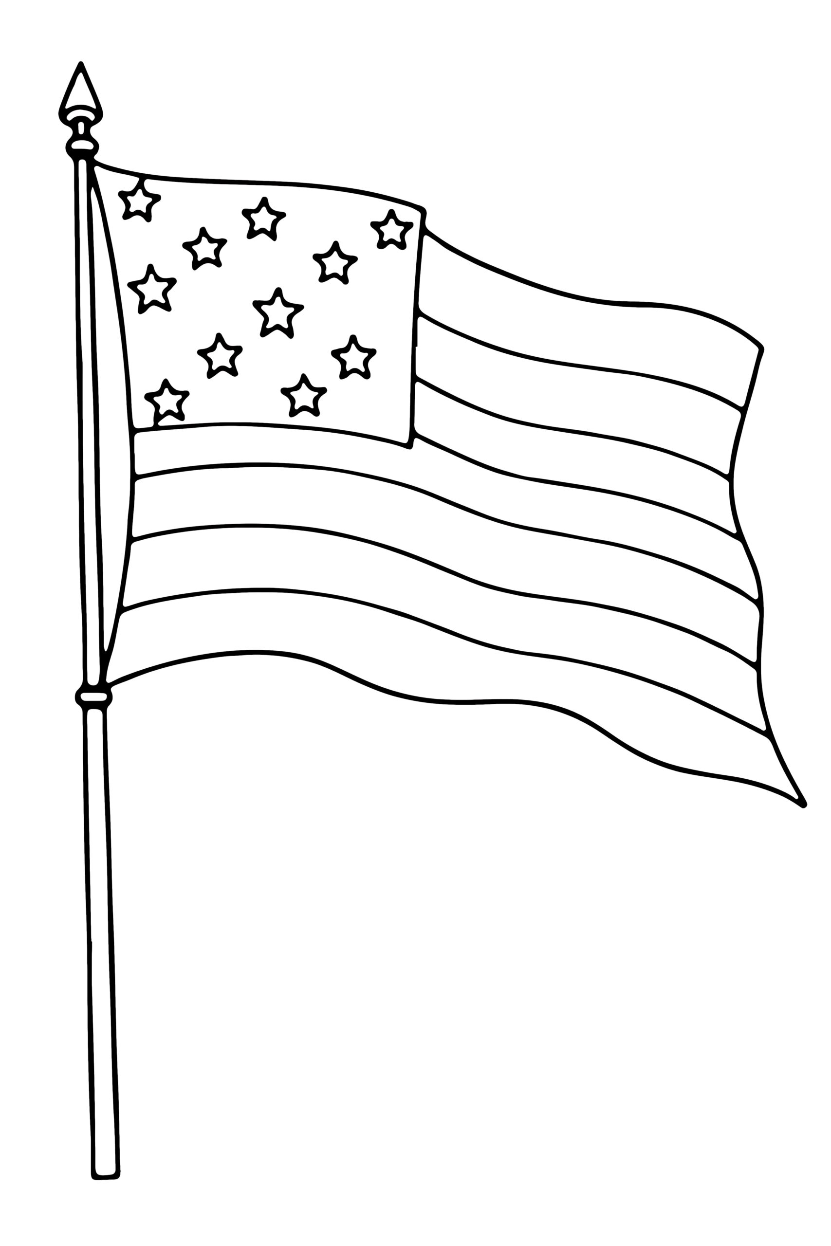 Flag day Coloring Pages
