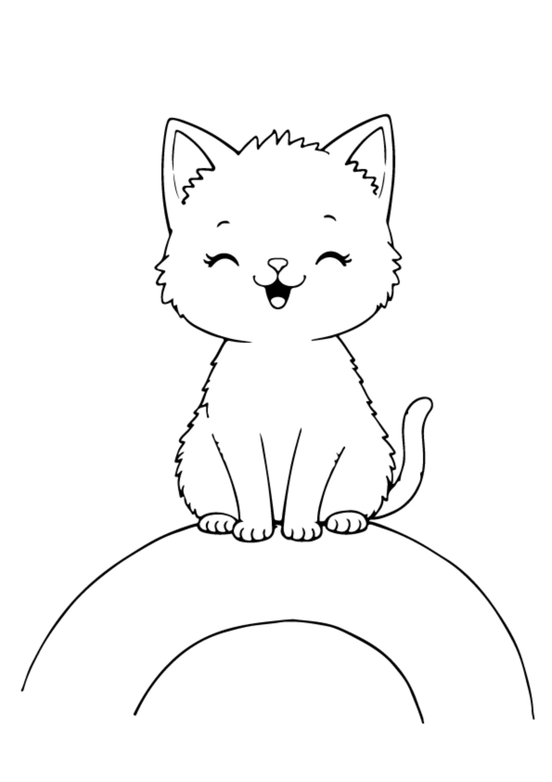Cat Coloring Pages