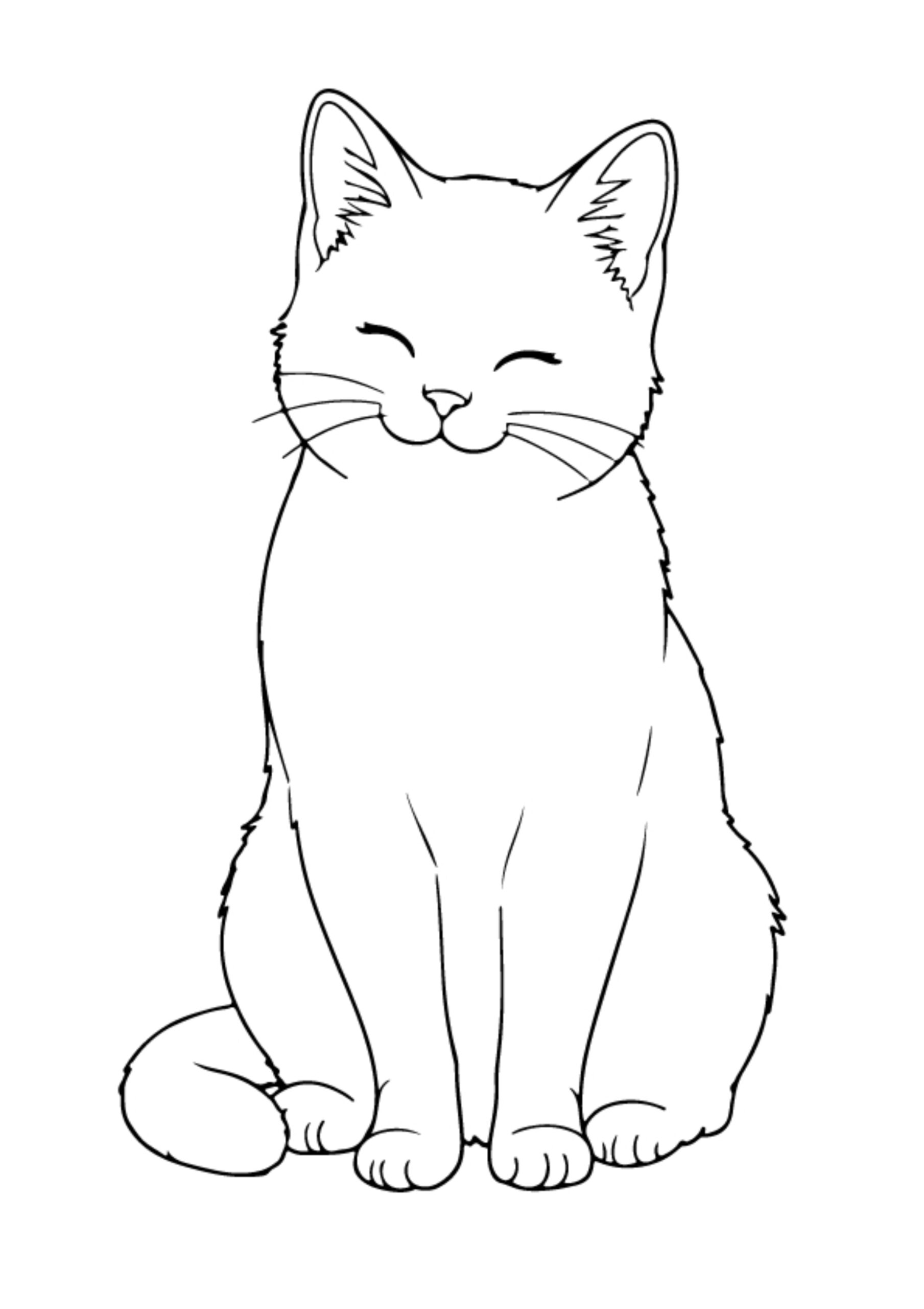 Cat Coloring Pages