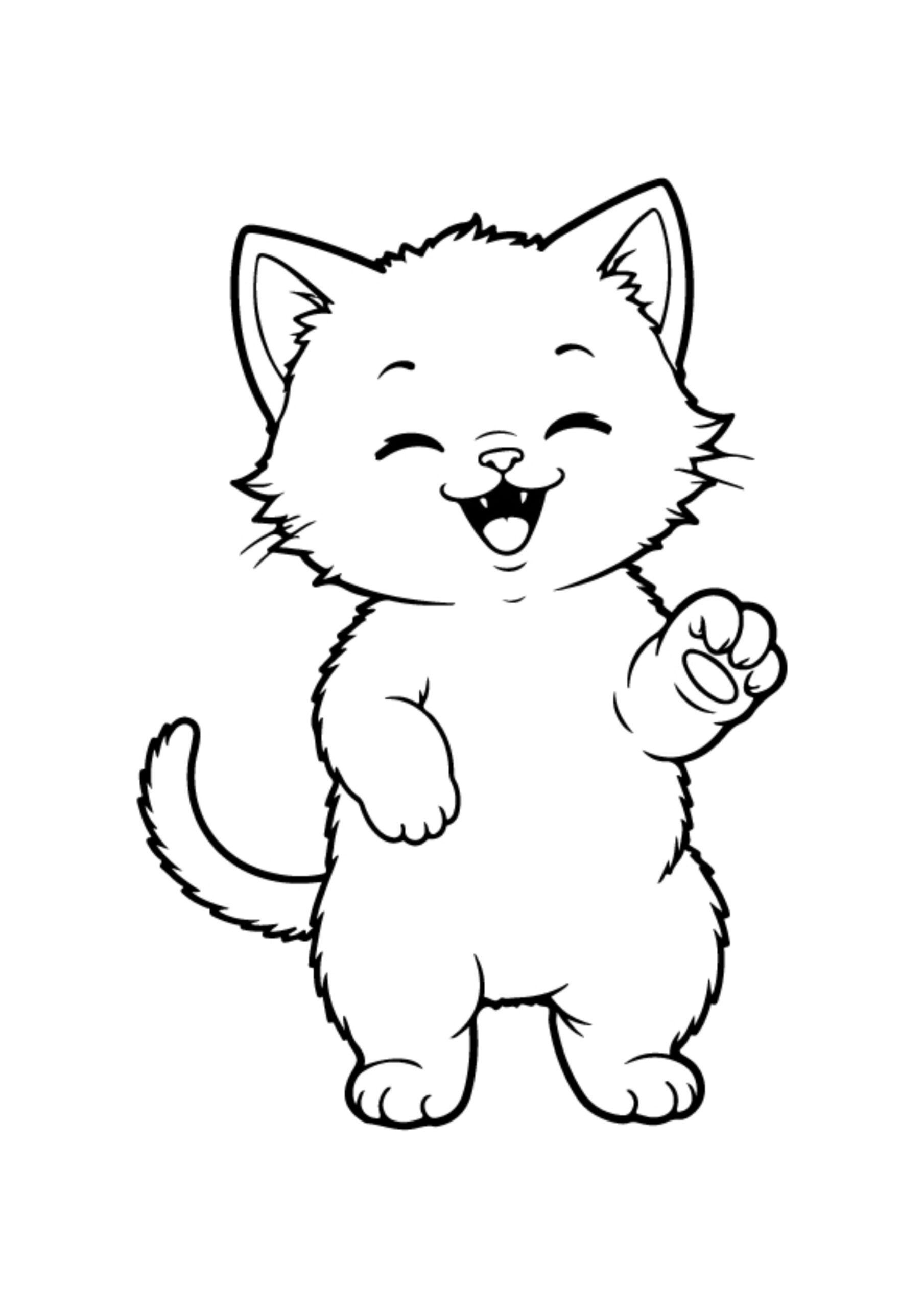 Cat Coloring Pages