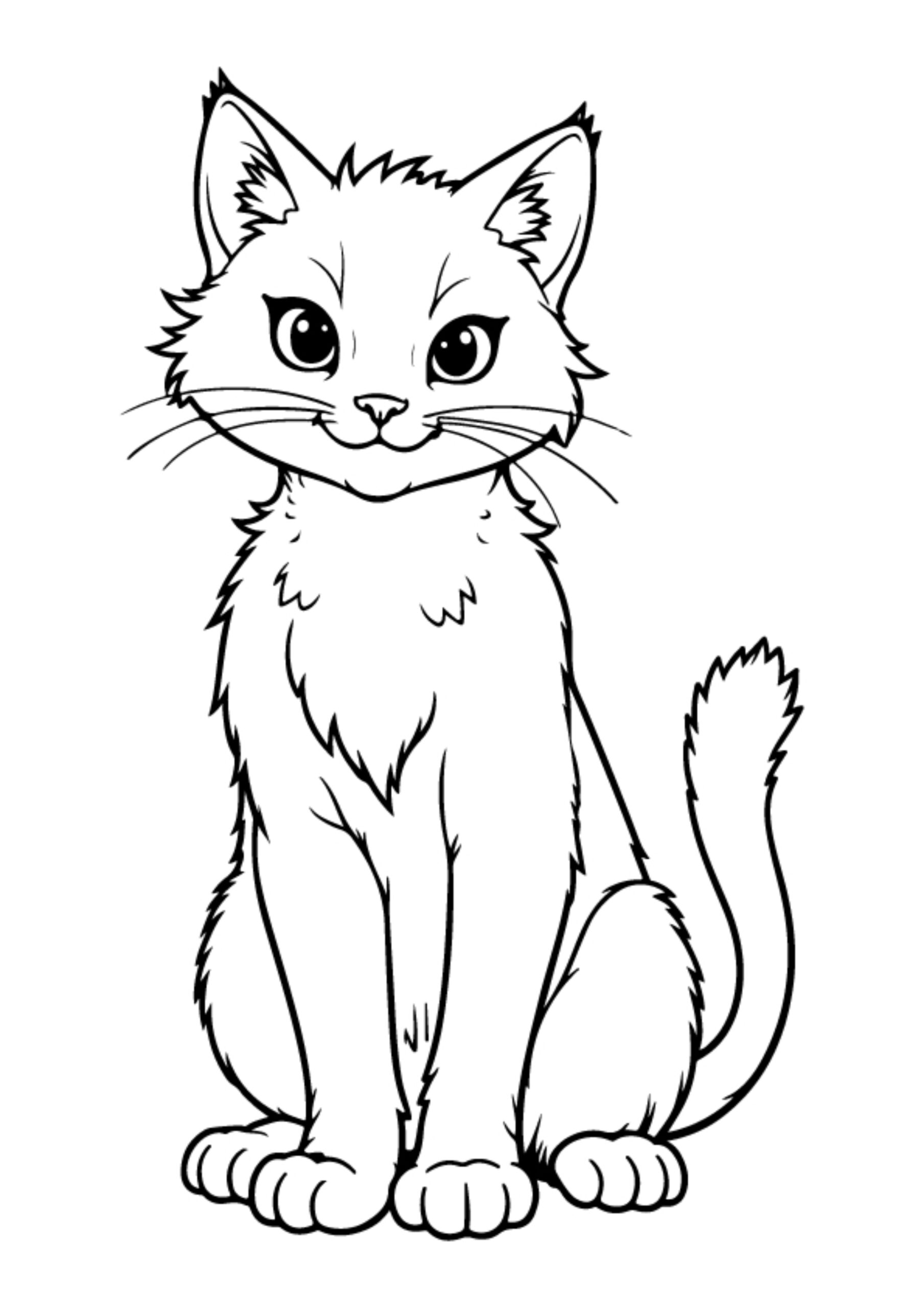 Cat Coloring Pages
