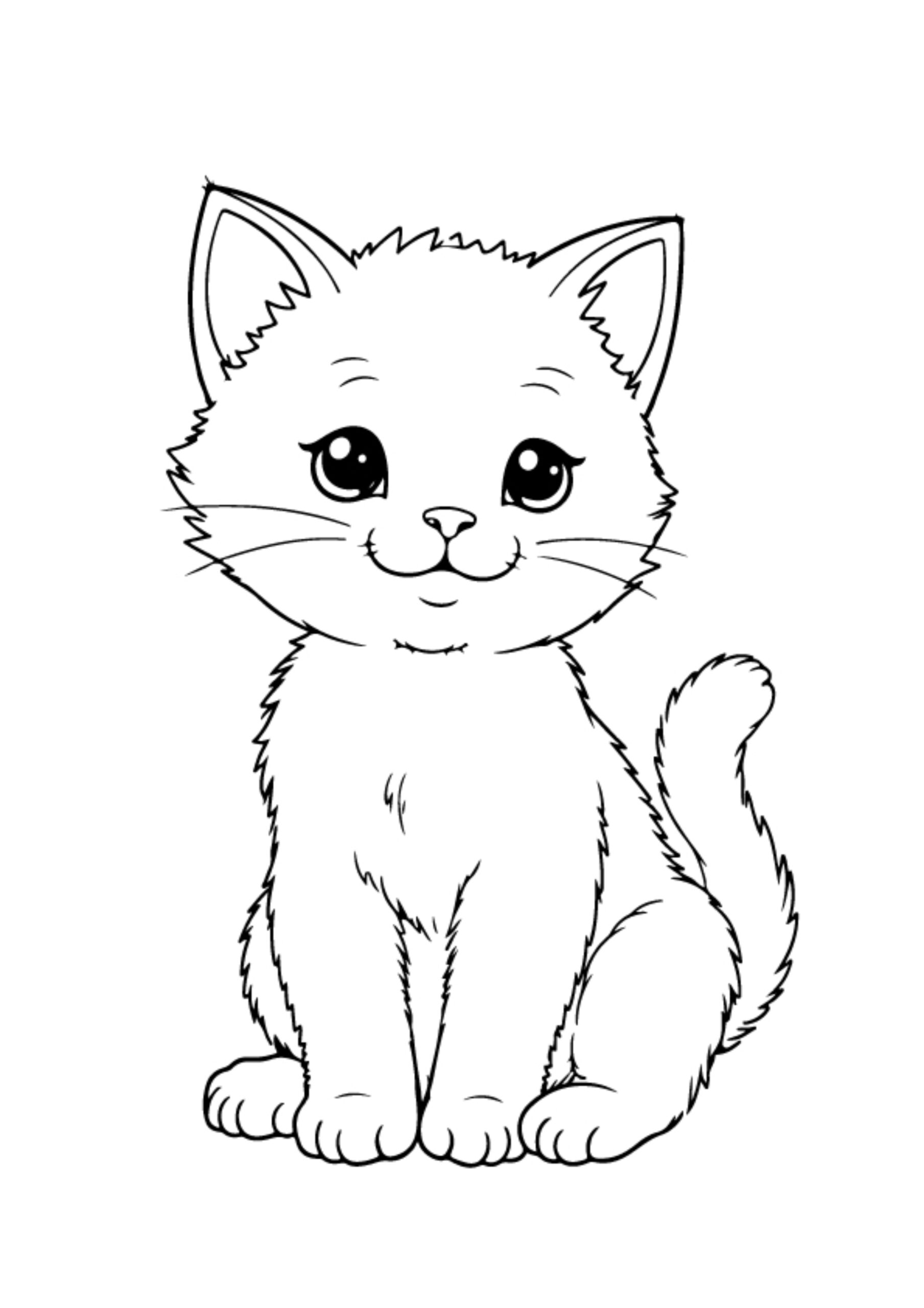 Cat Coloring Pages