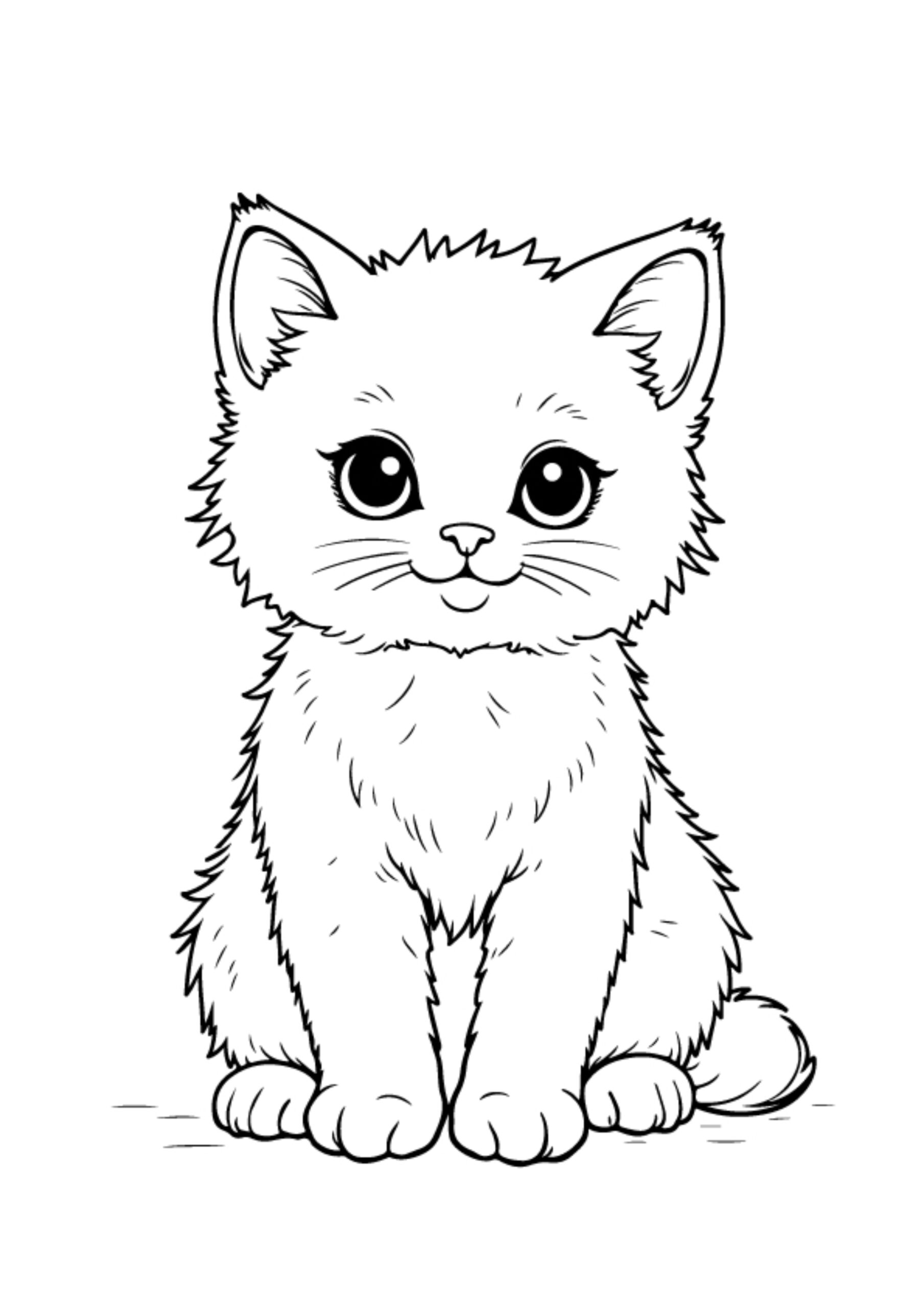 Cat Coloring Pages