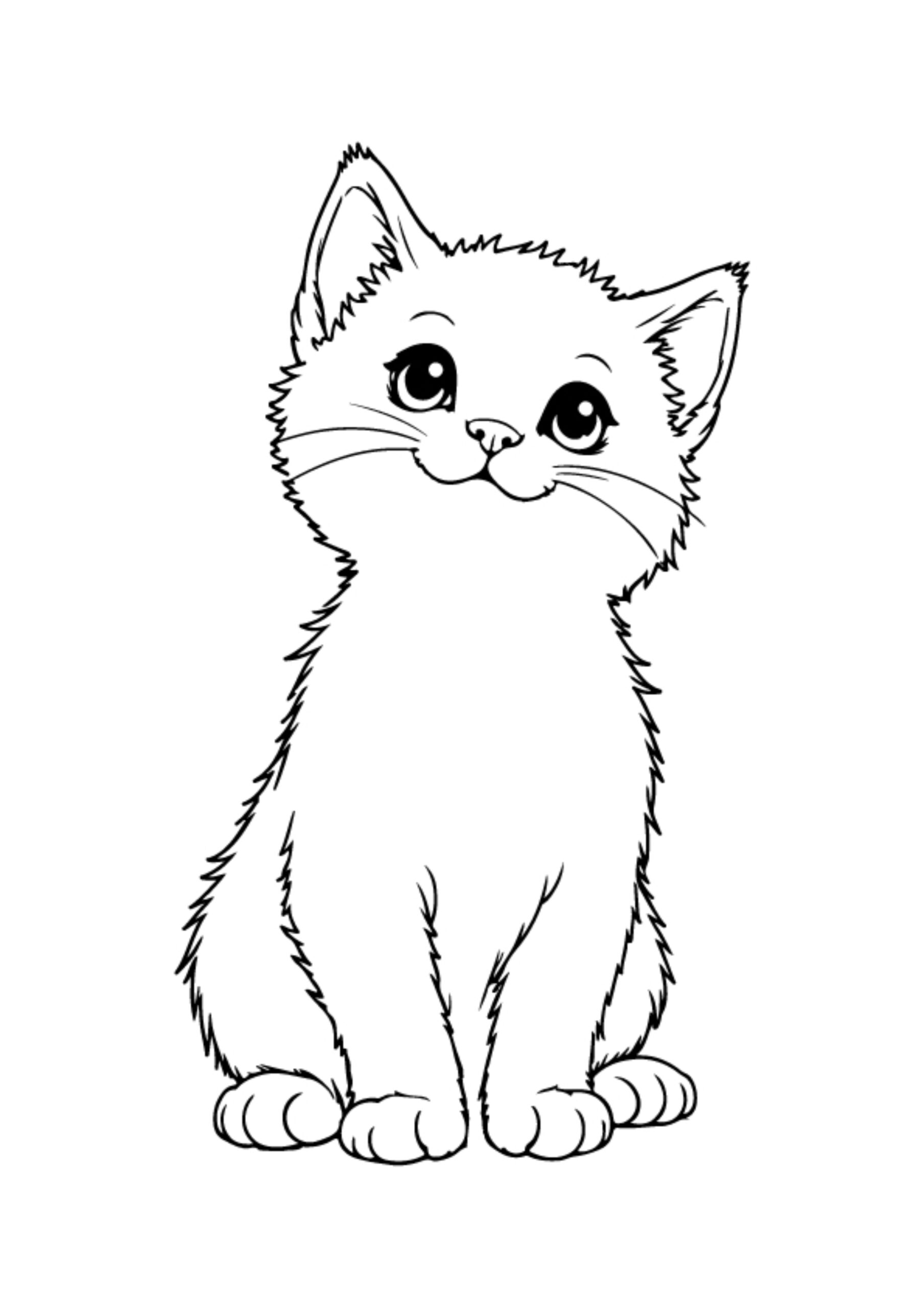 Cat Coloring Pages