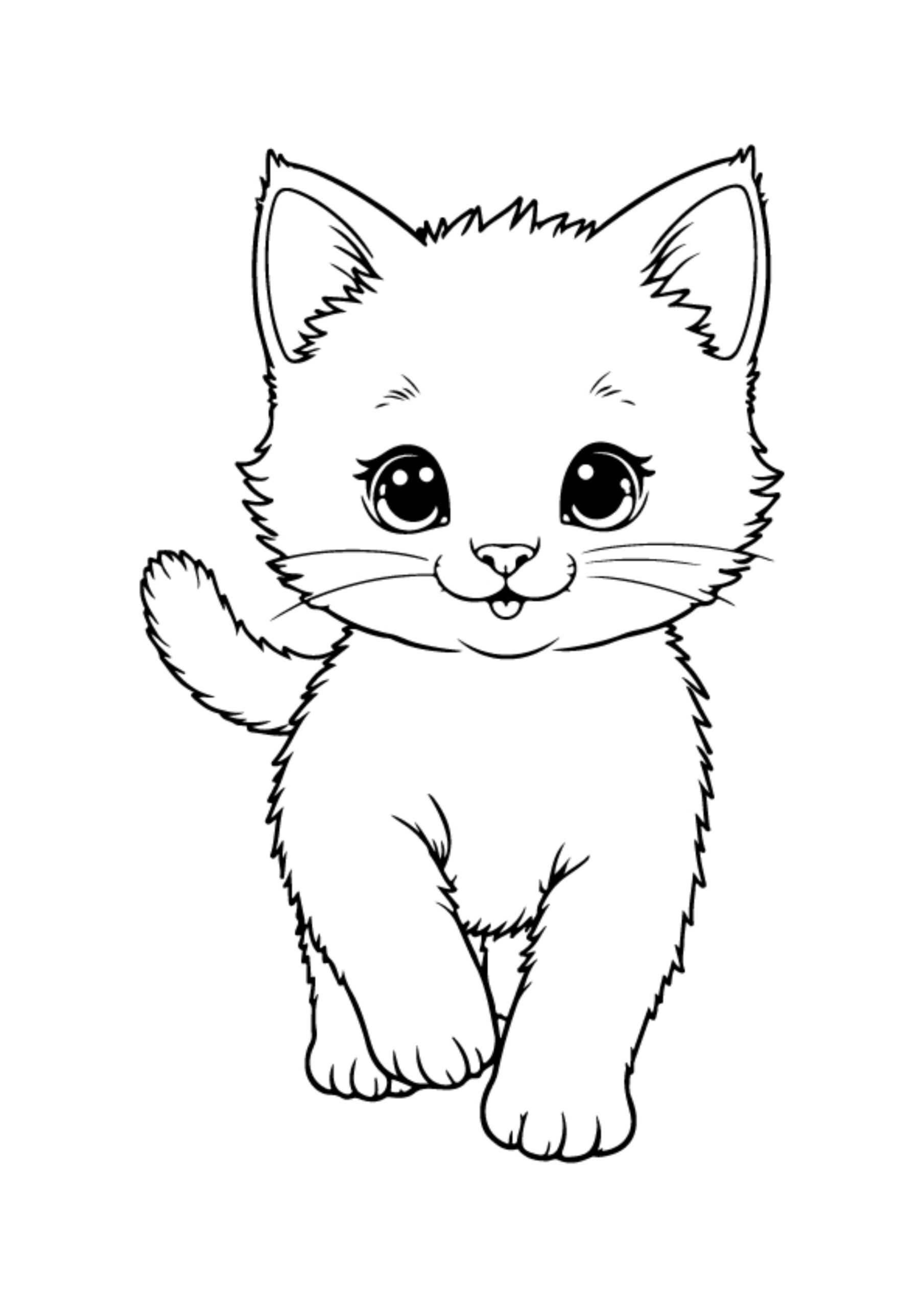 Cat Coloring Pages