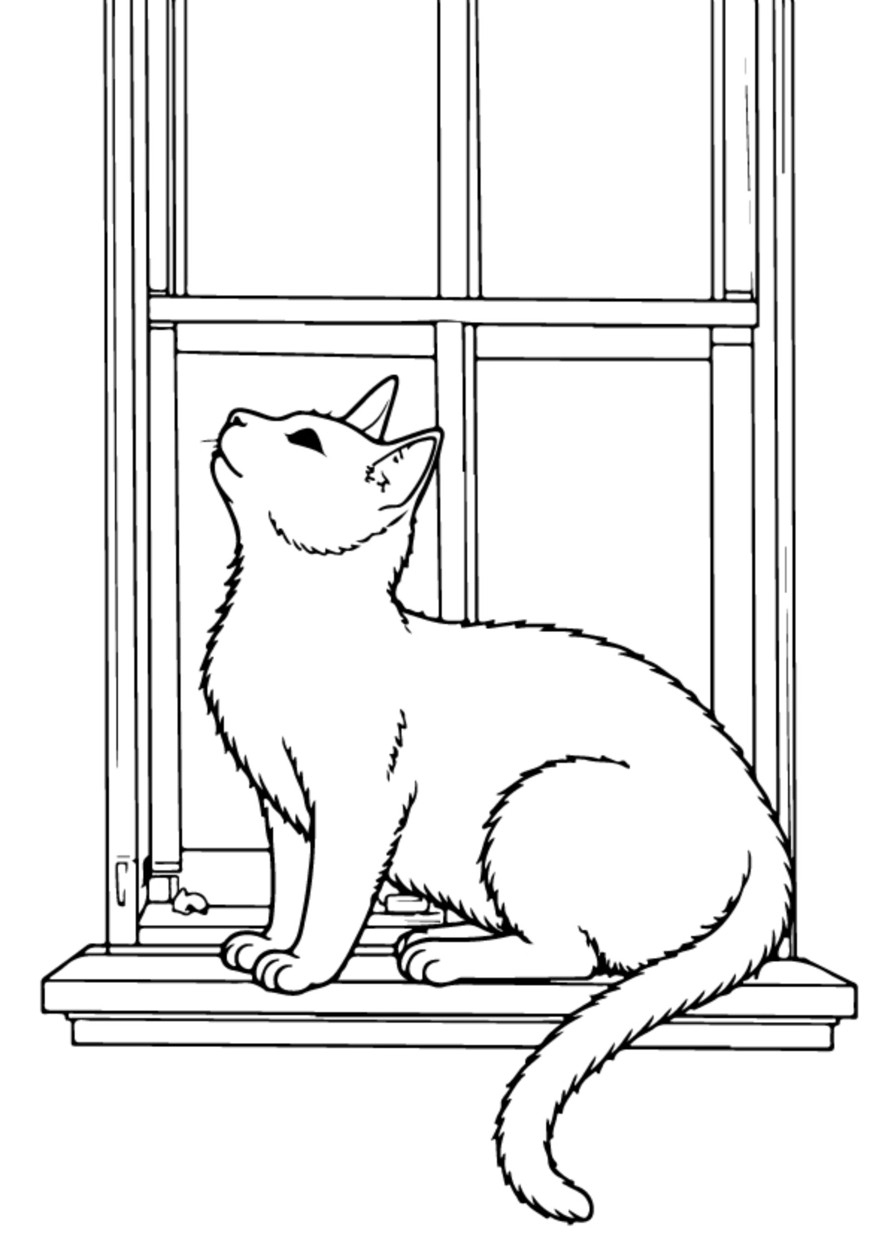 Cat Coloring Pages