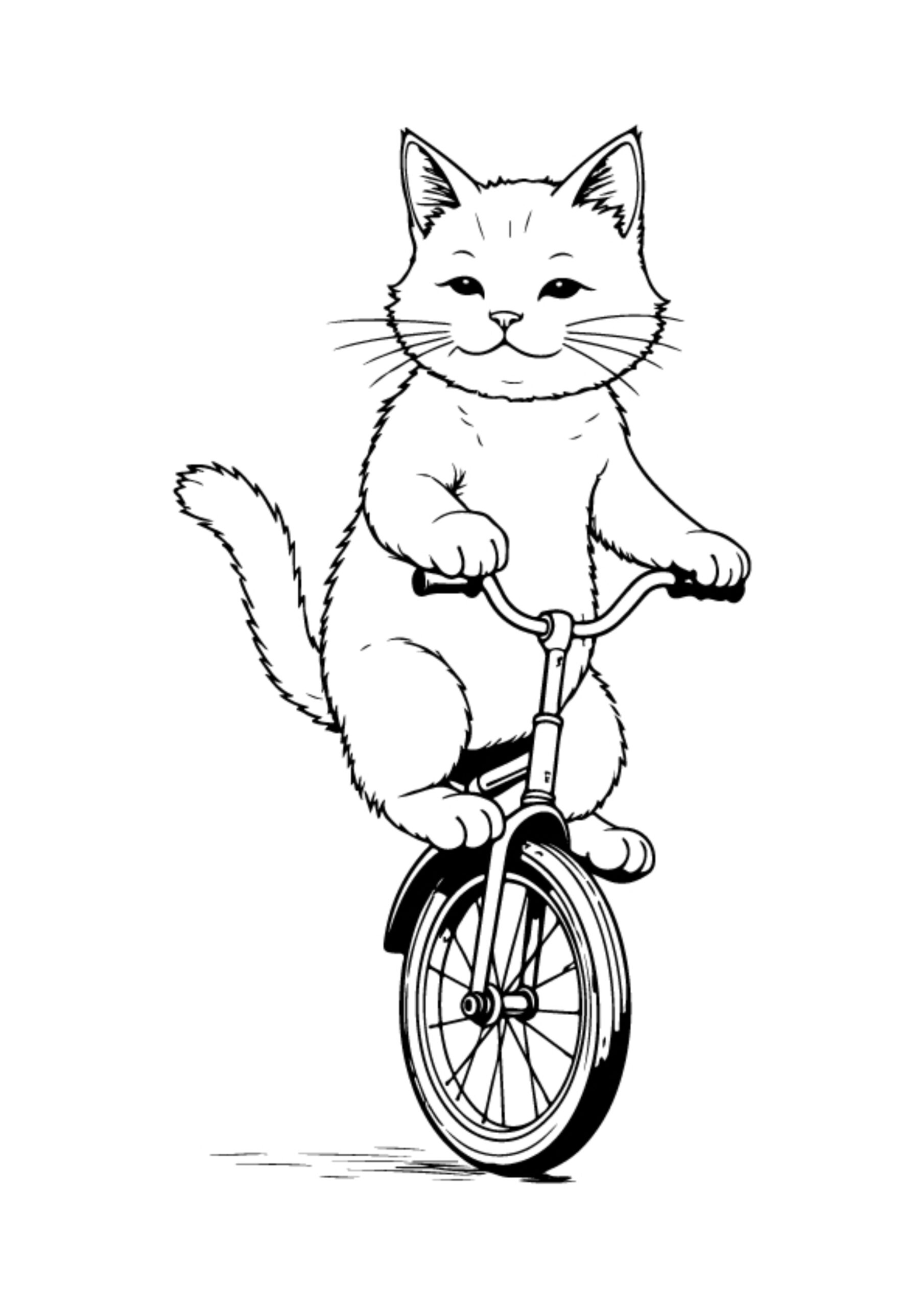 Cat Coloring Pages