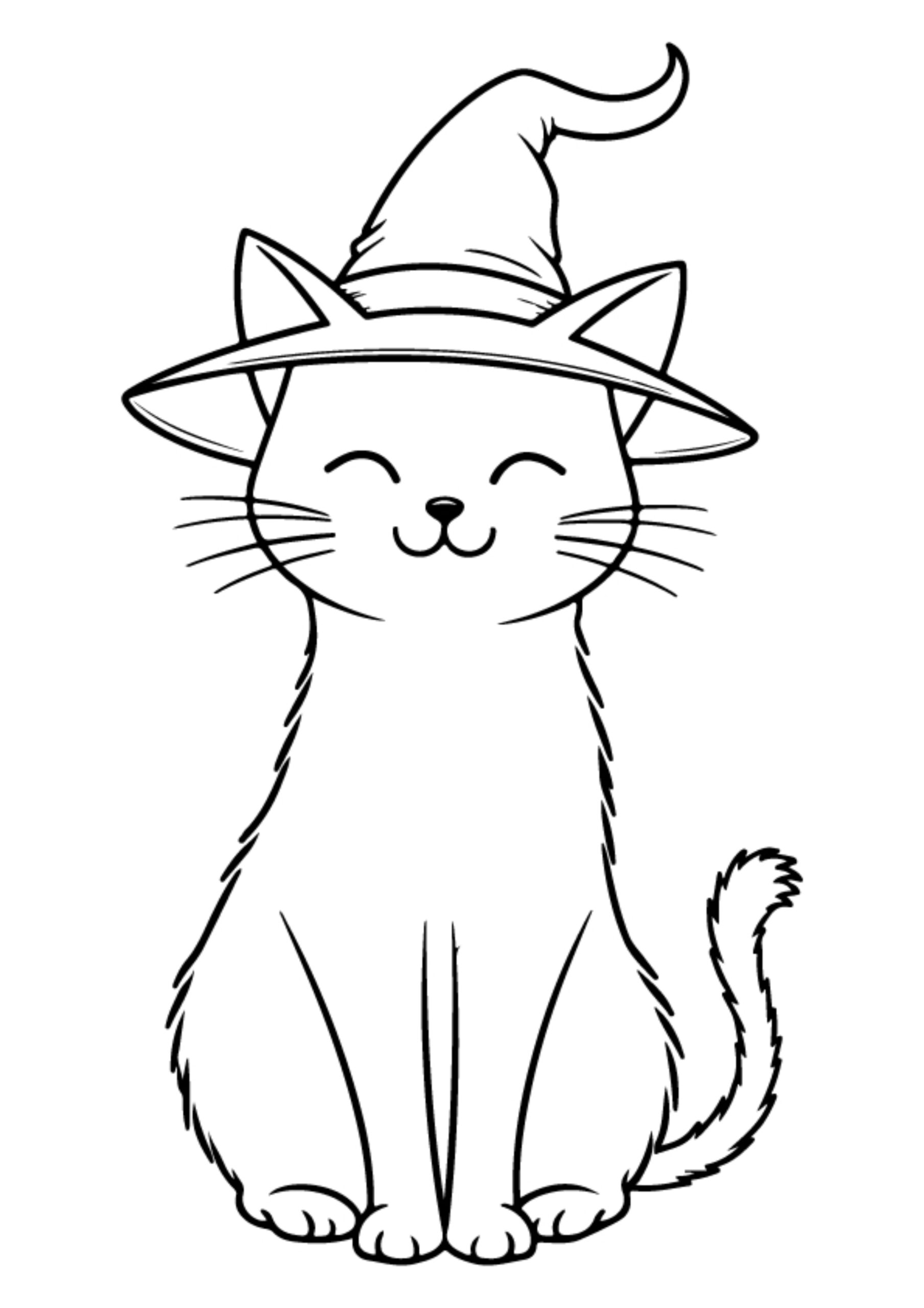 Cat in the hat Coloring Pages