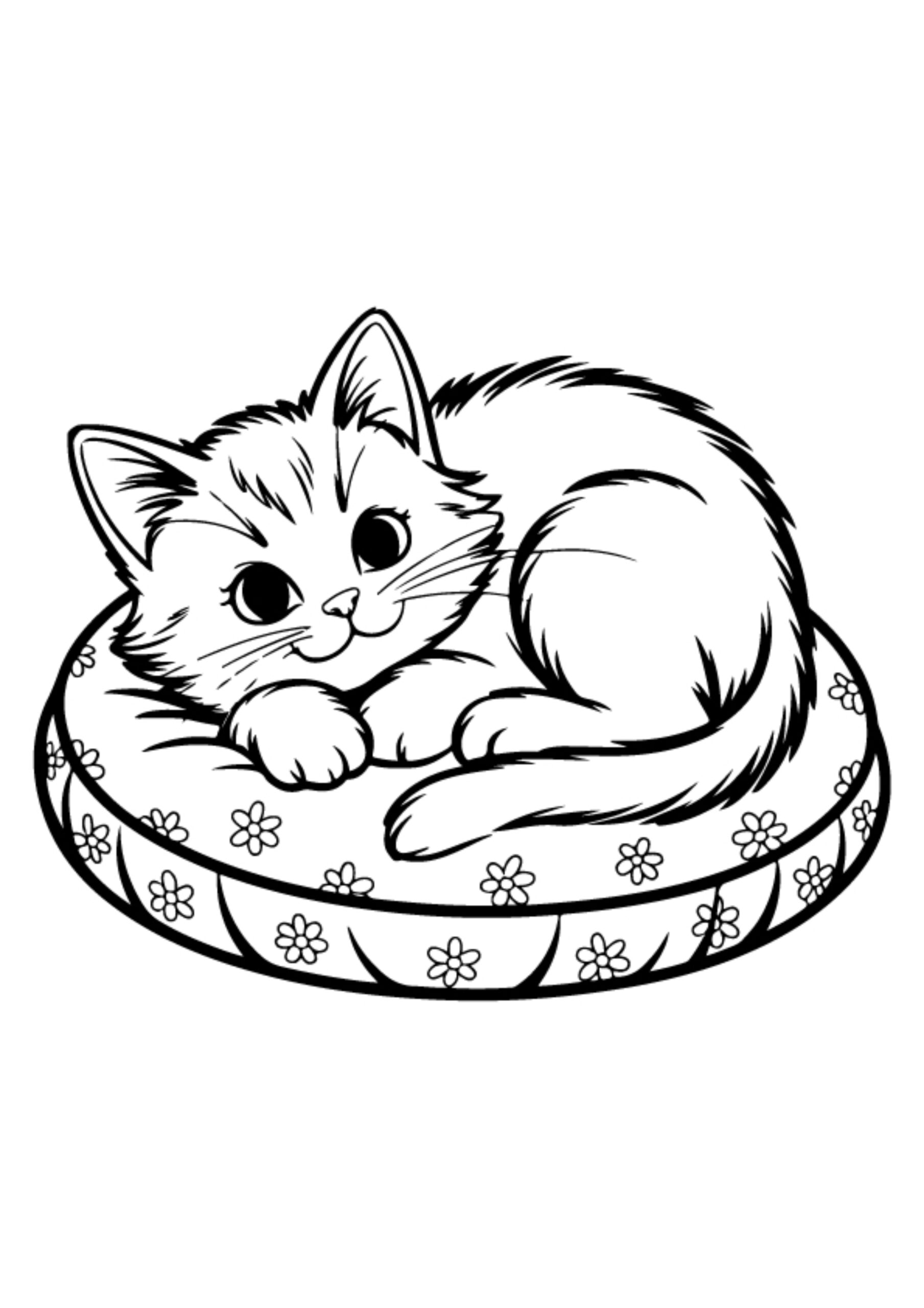 Catnap Coloring Pages