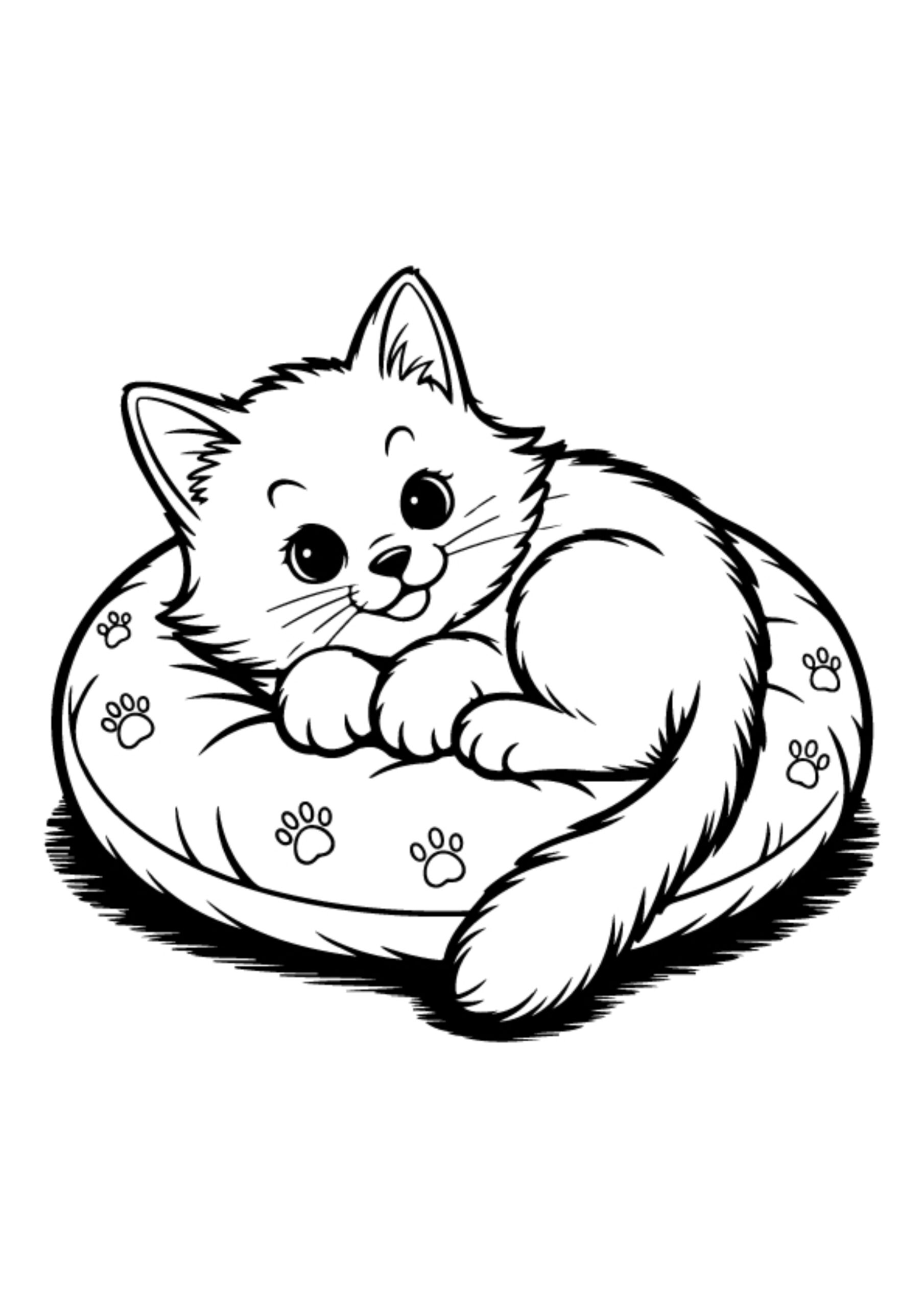 Catnap Coloring Pages