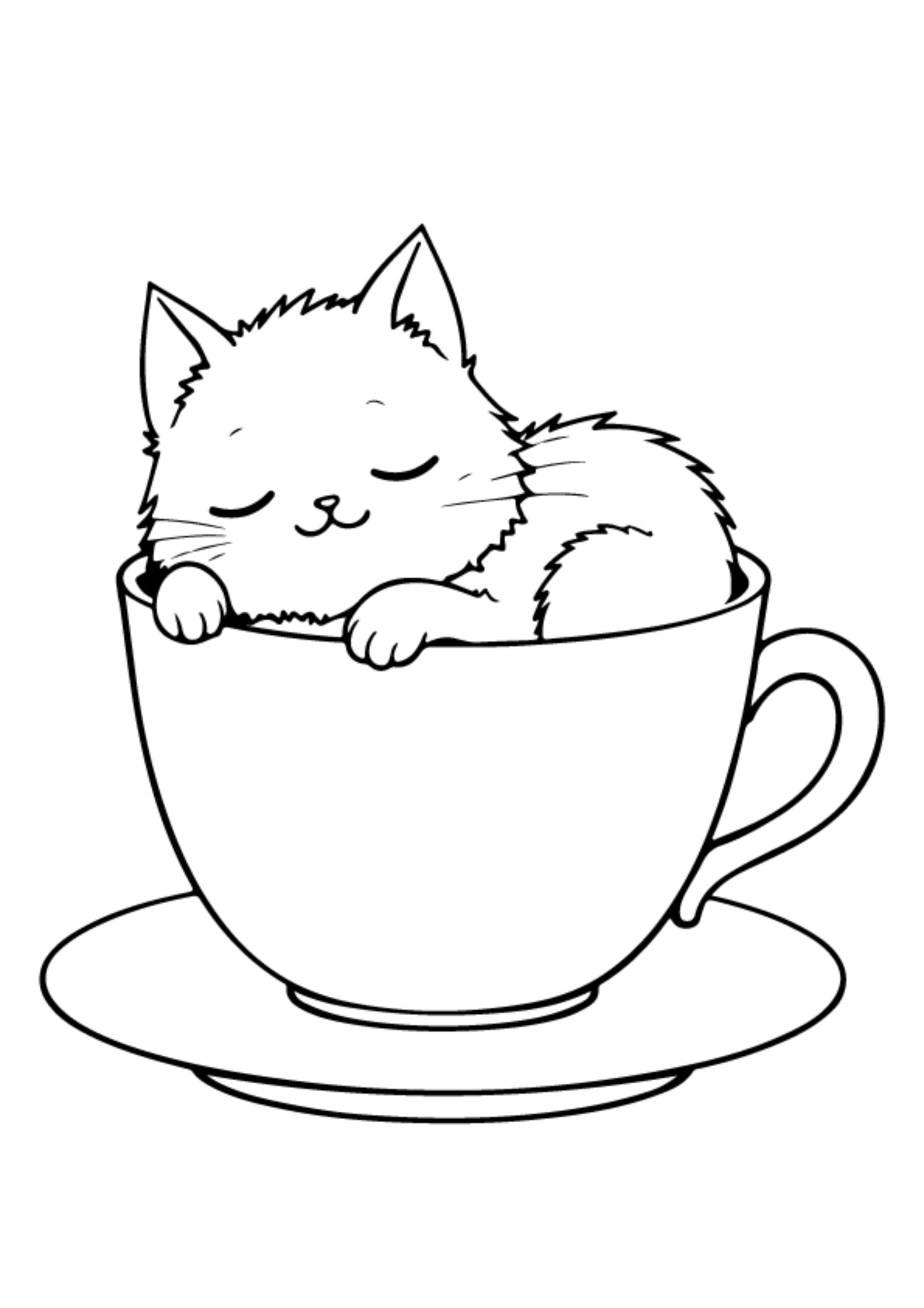 Catnap Coloring Pages