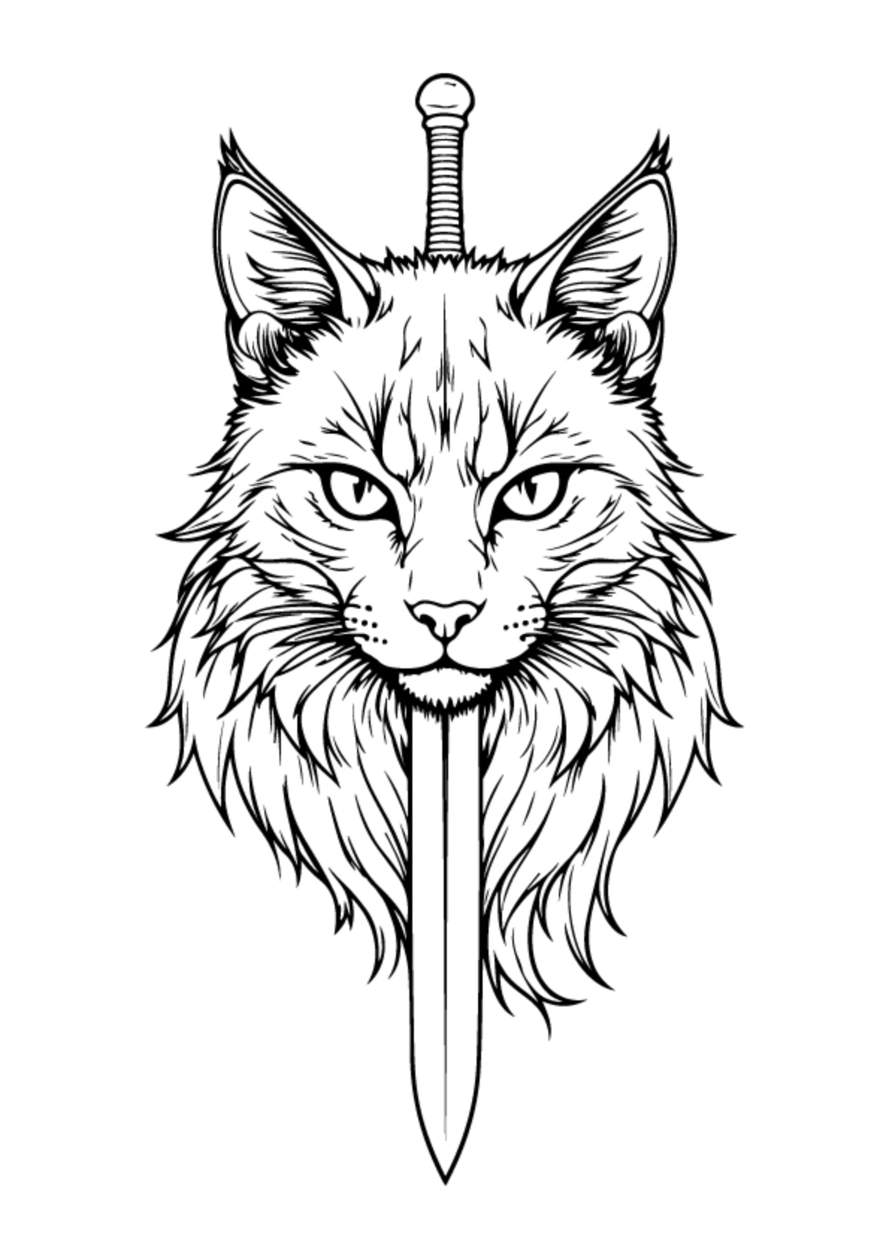 Warrior Cat Coloring Pages