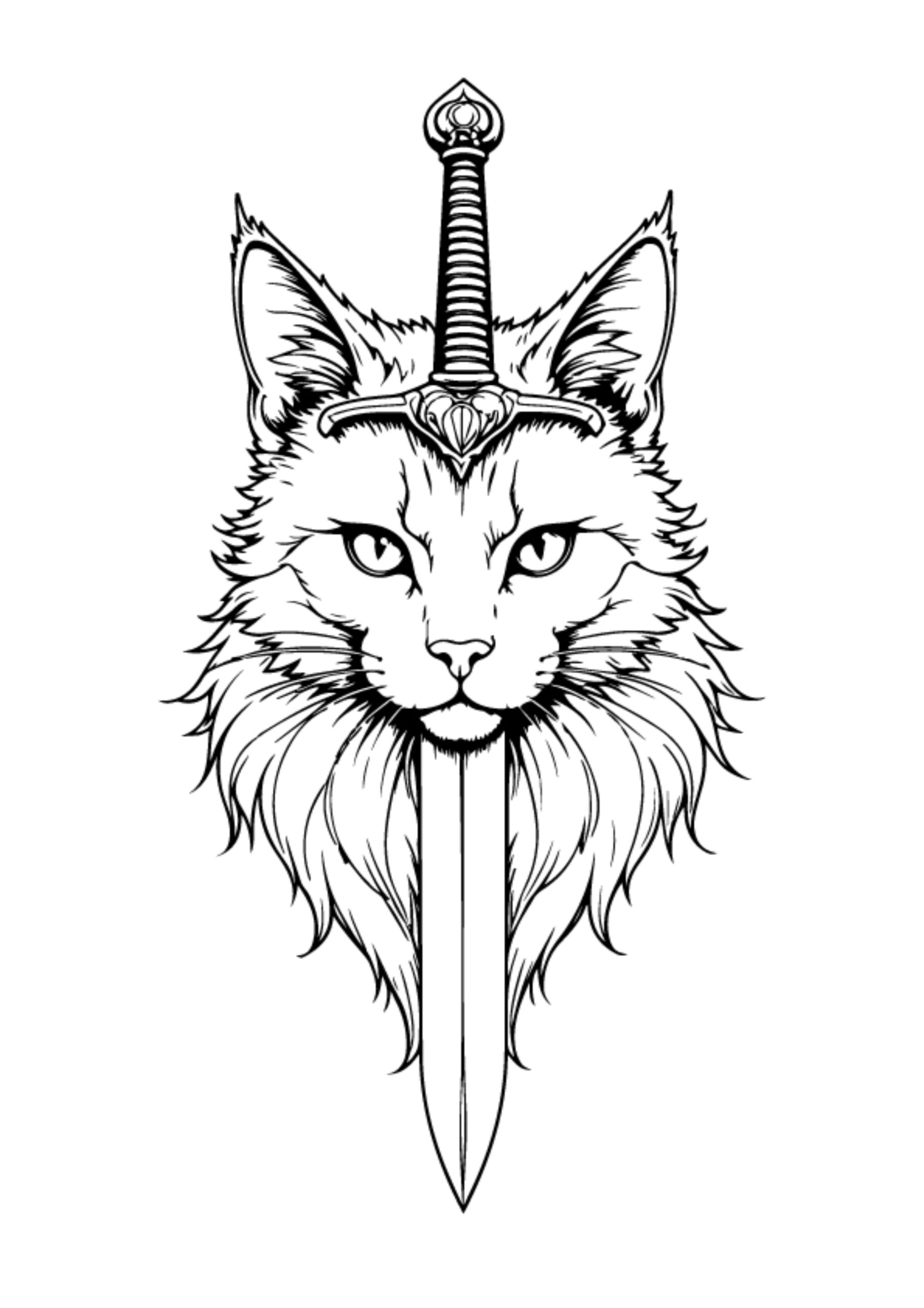 Warrior Cat Coloring Pages