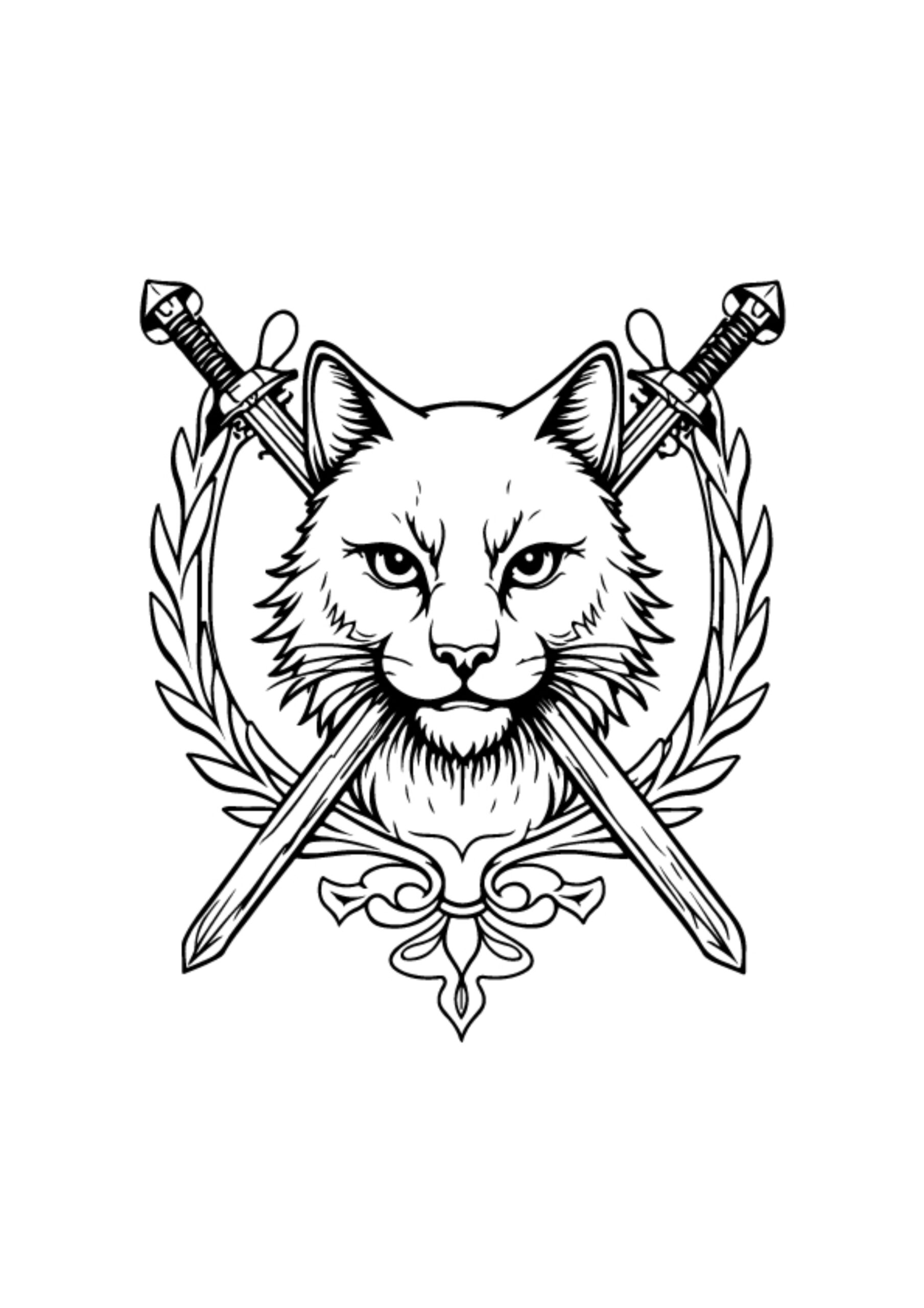 Warrior Cat Coloring Pages