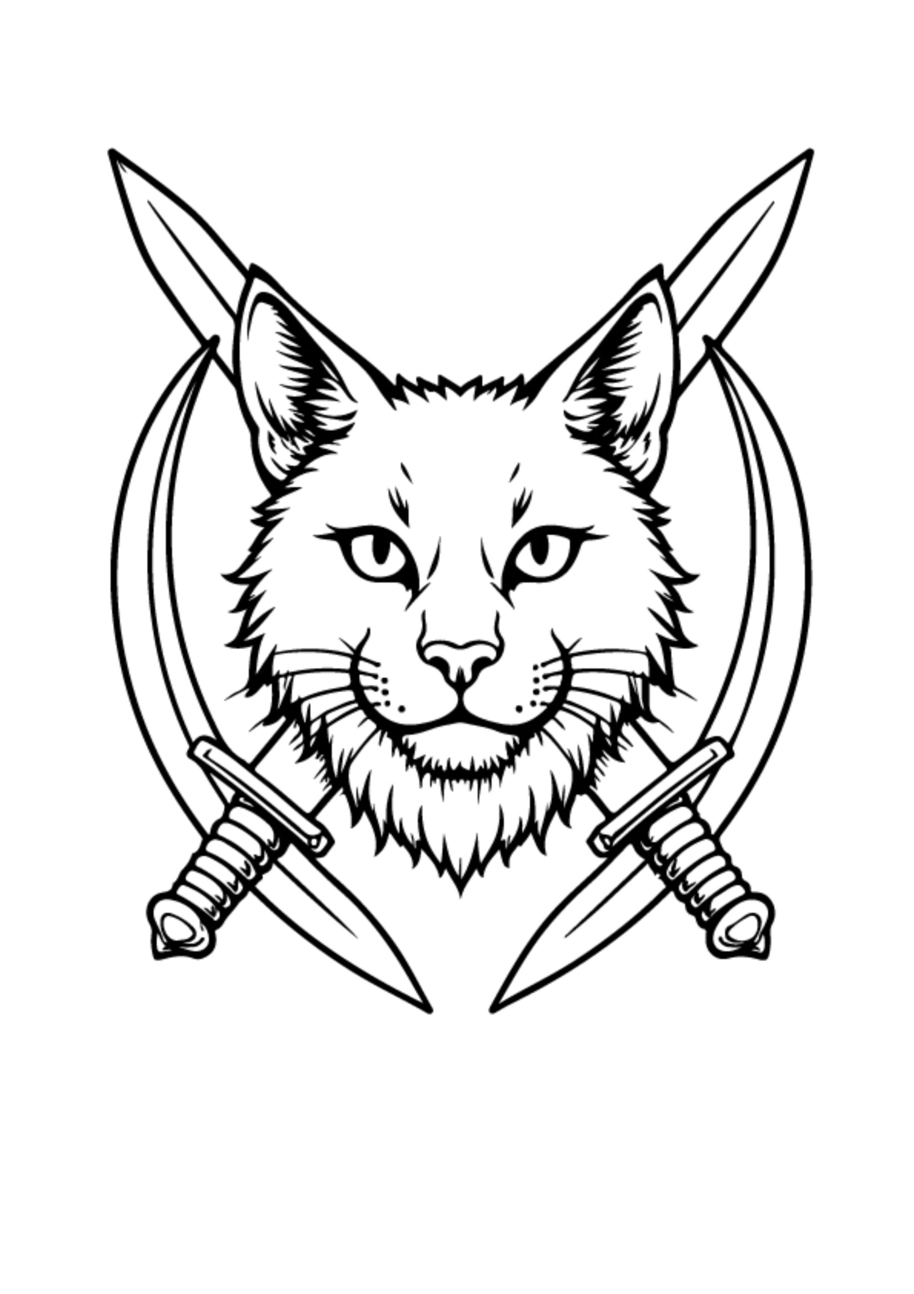 Warrior Cat Coloring Pages
