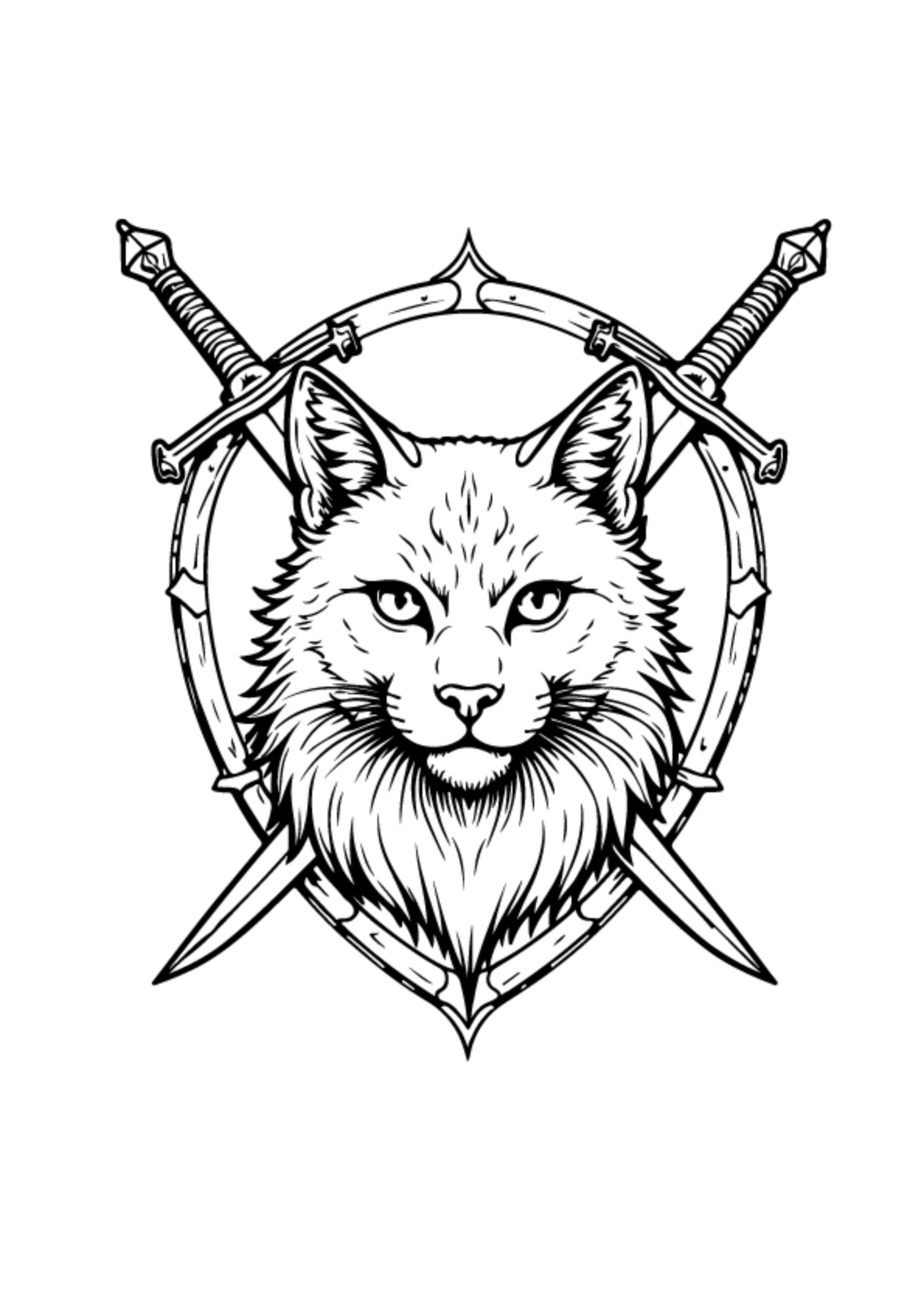 Warrior Cat Coloring Pages