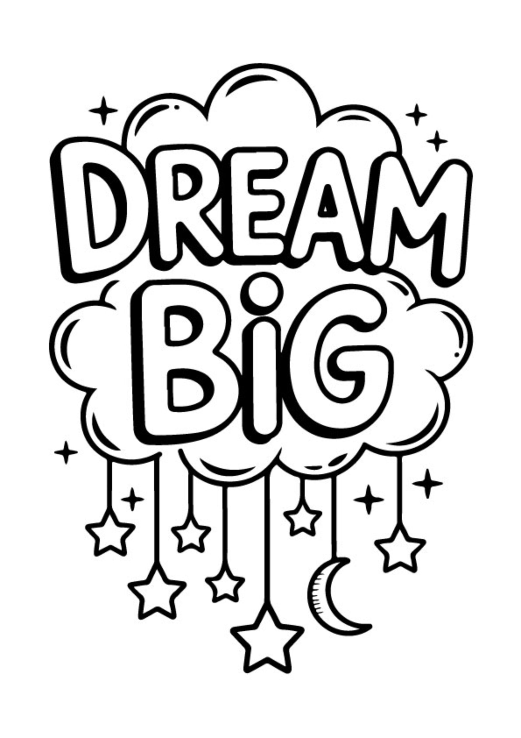 Therapeutic Motivational Quote Coloring Page