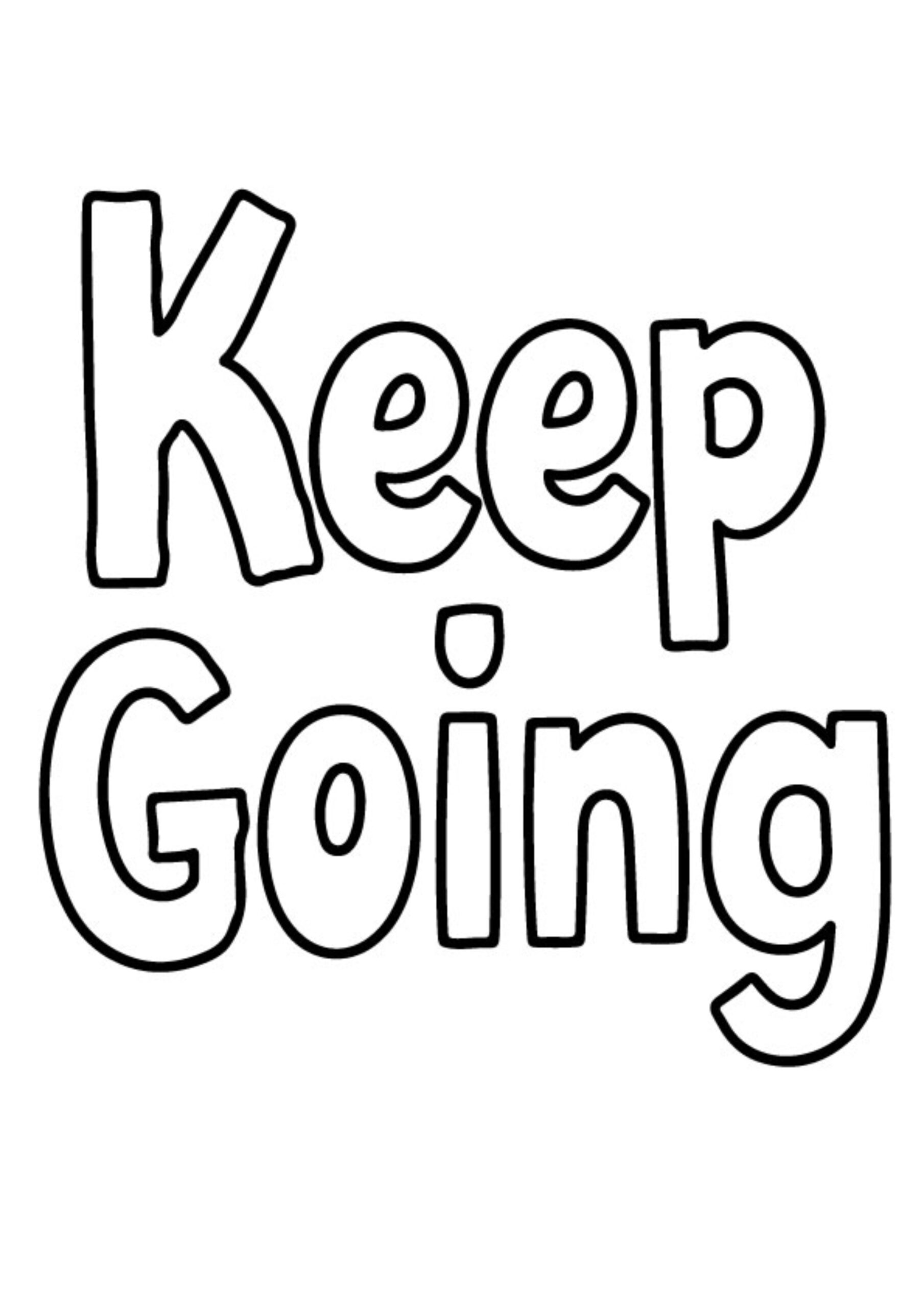 Therapeutic Motivational Quote Coloring Page