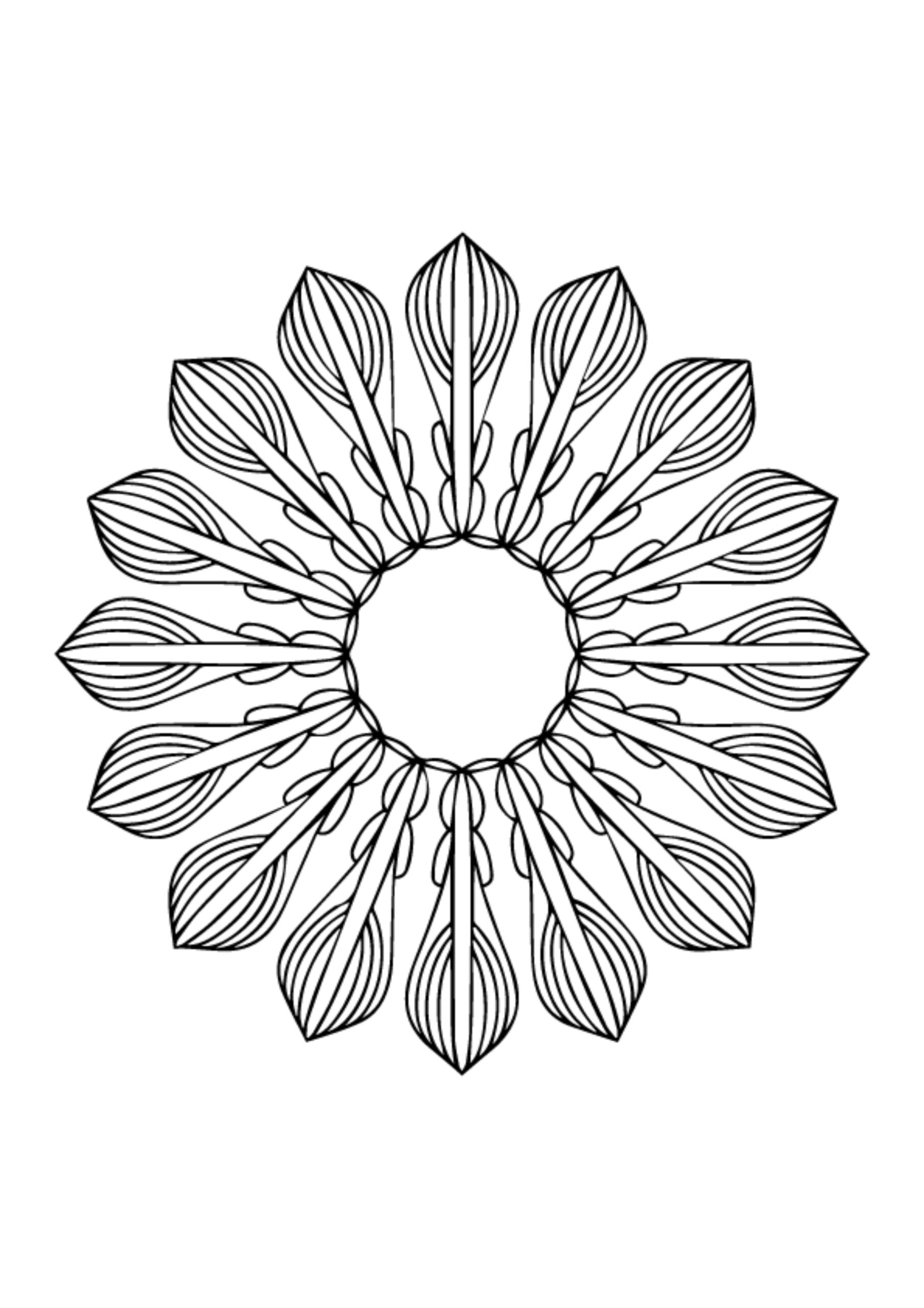 Mandala Coloring Pages