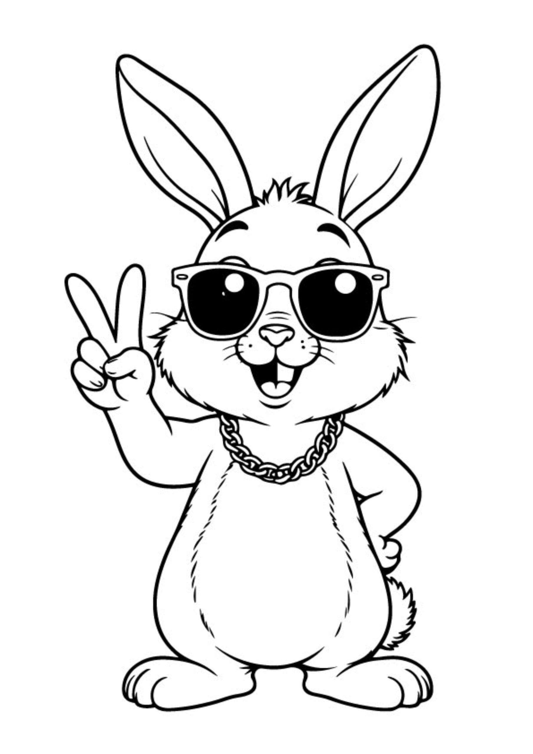 Easter Bunny Coloring Pages