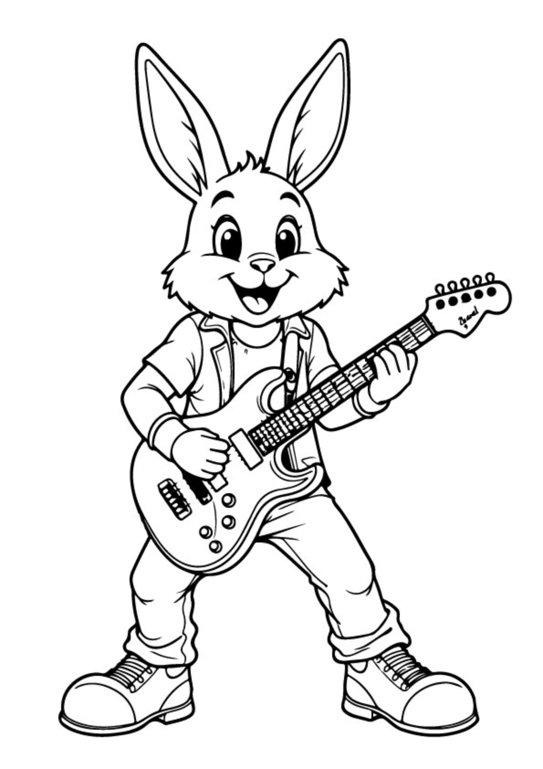 Easter Bunny Coloring Pages