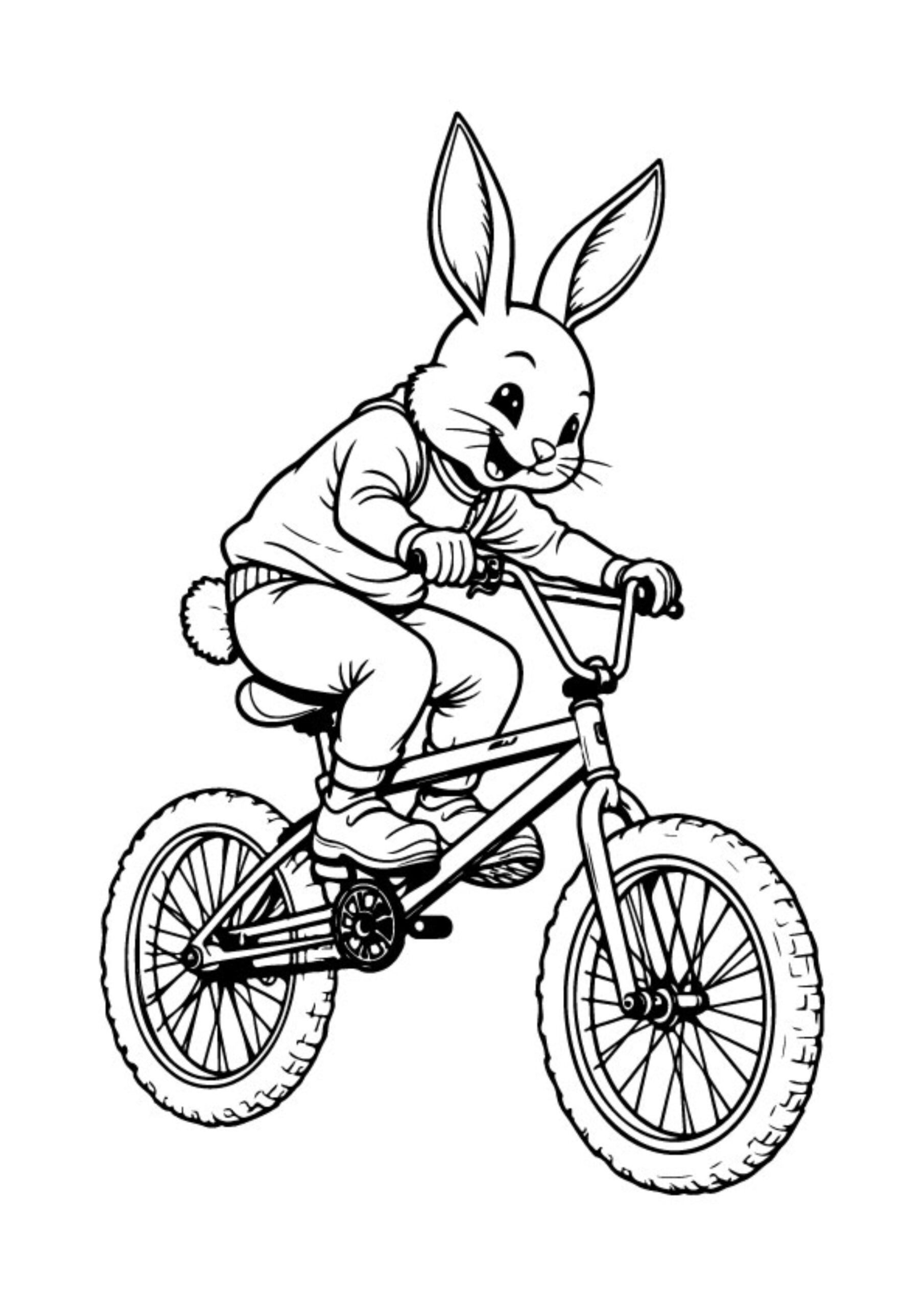 Easter Bunny Coloring Pages