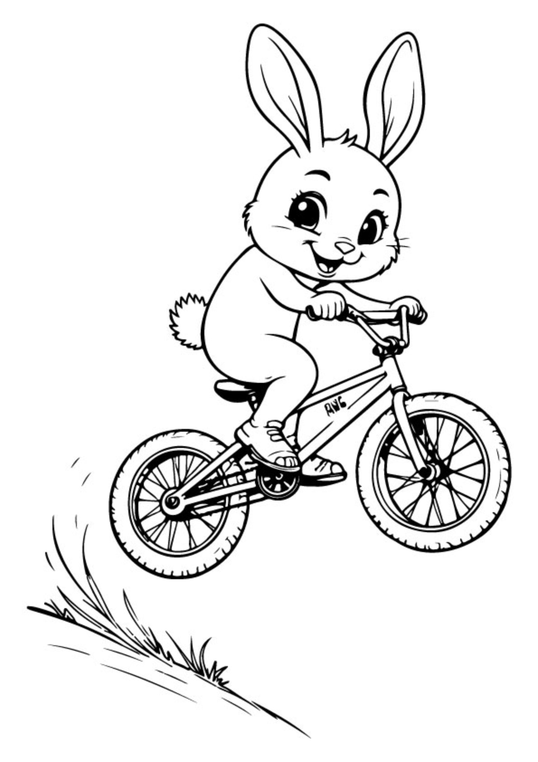 Easter Bunny Coloring Pages