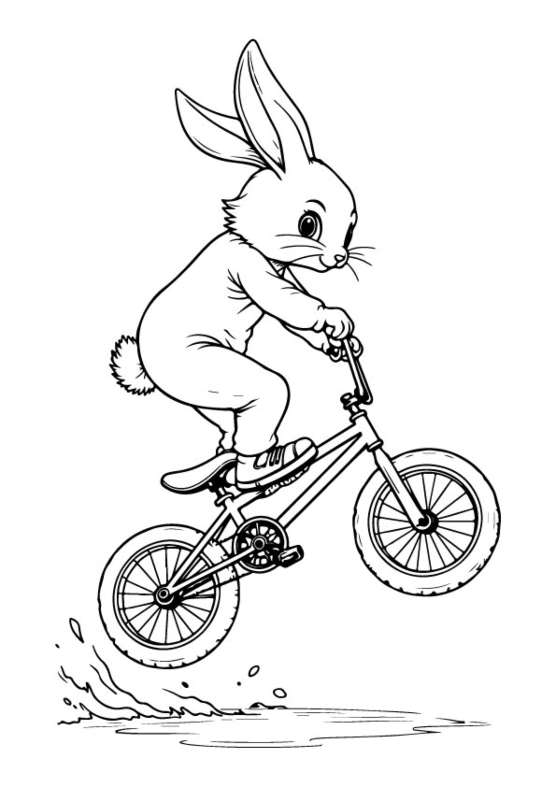 Easter Bunny Coloring Pages
