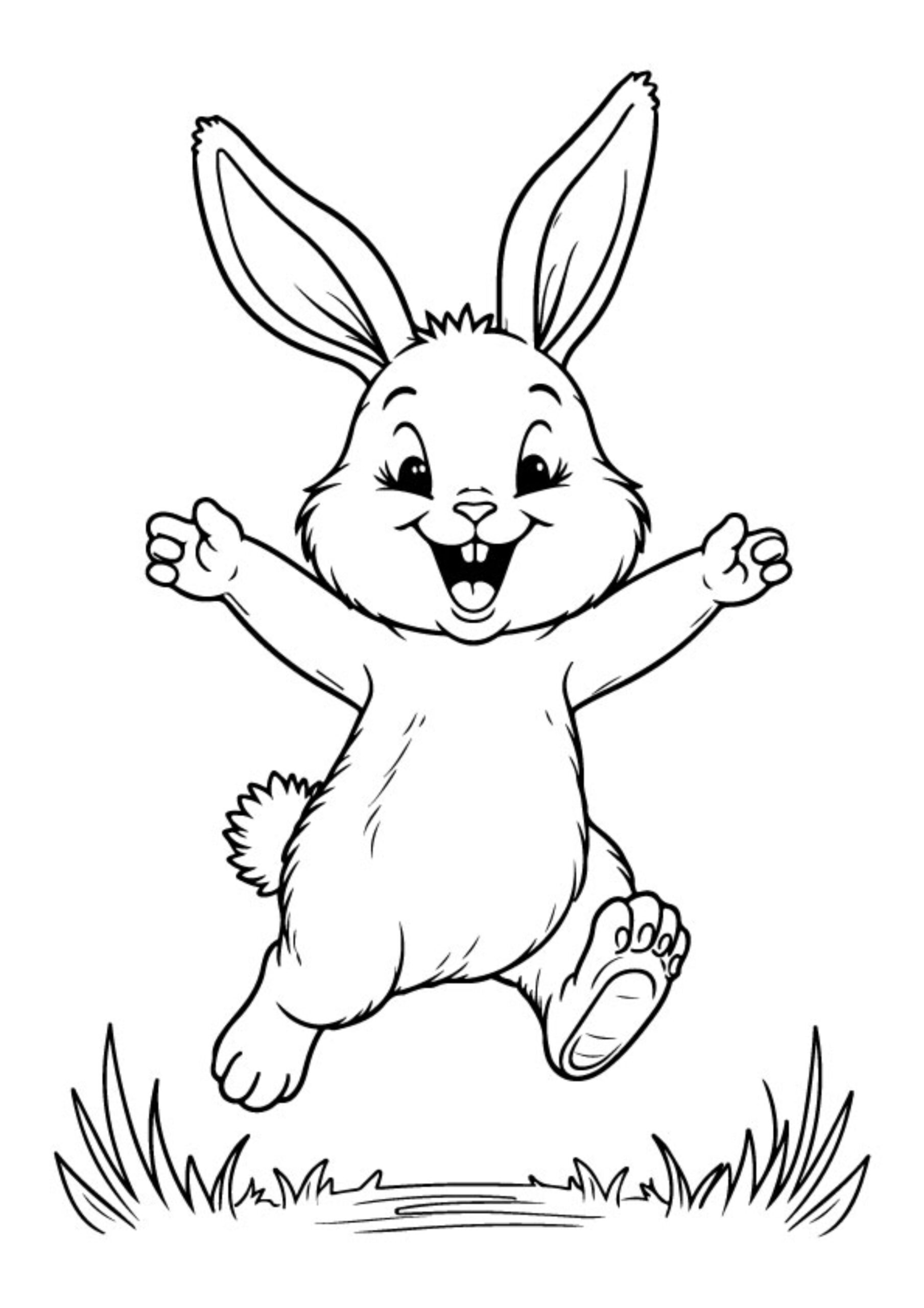 Easter Bunny Coloring Pages