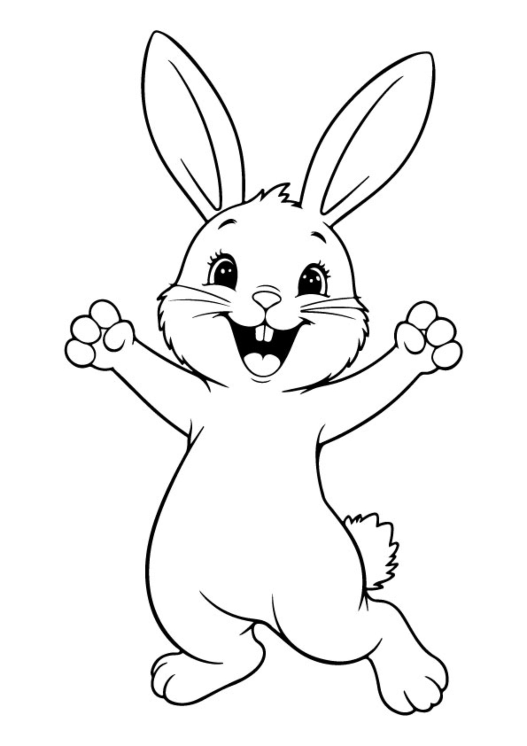Easter Bunny Coloring Pages