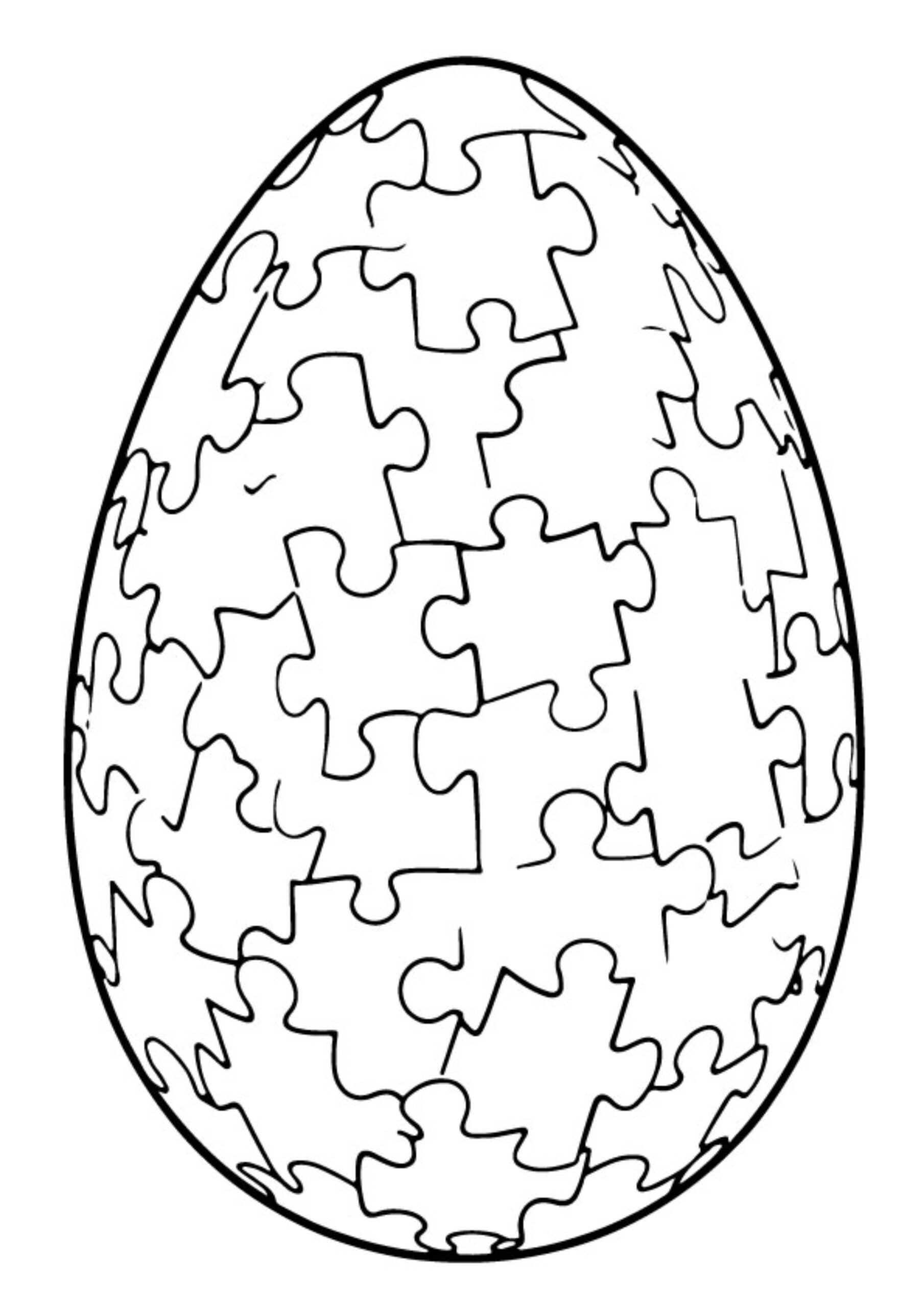 Easter Egg Coloring Pages