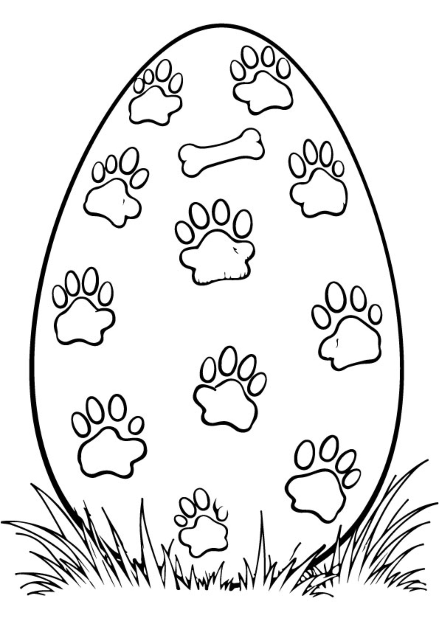 Easter Egg Coloring Pages