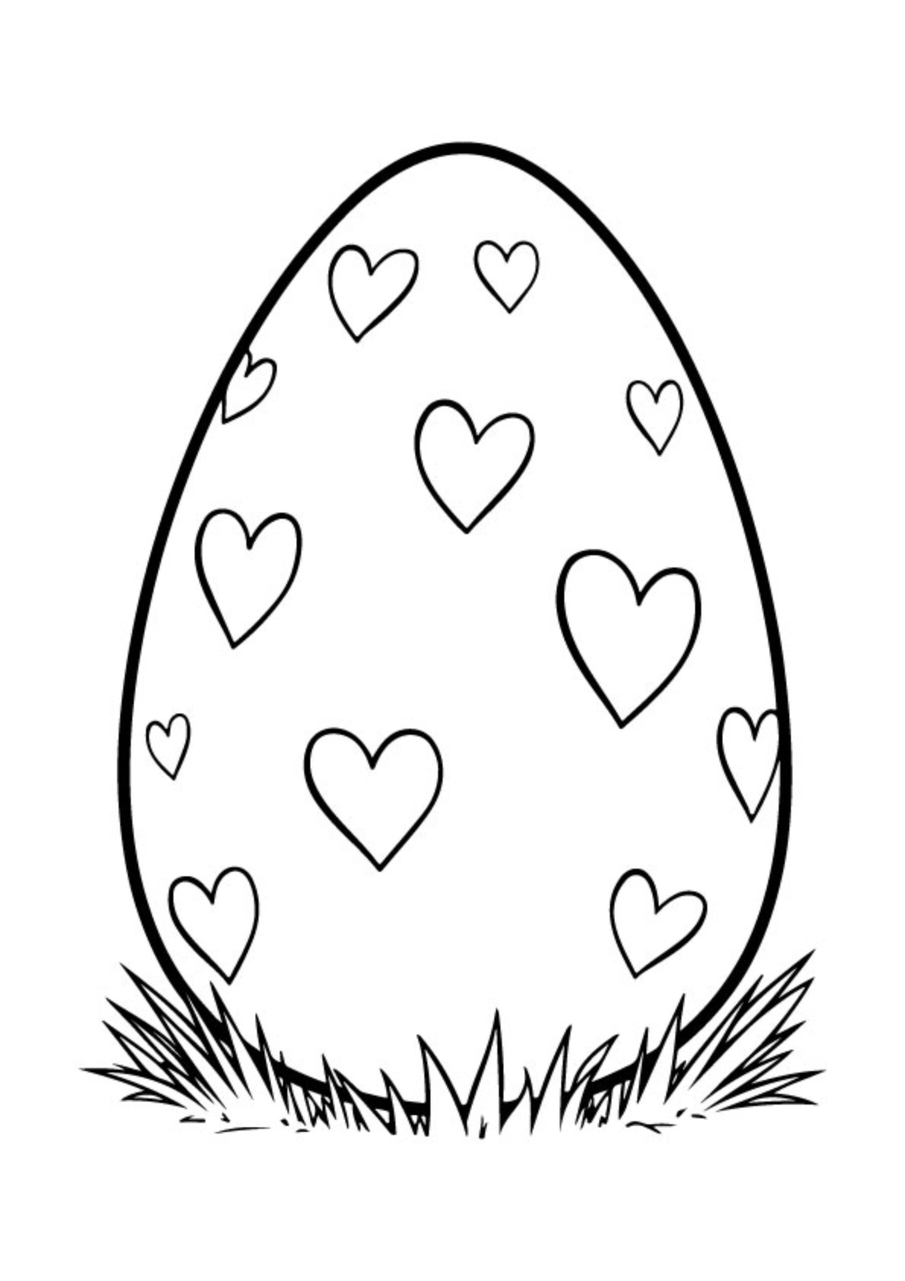 Easter Egg Coloring Pages